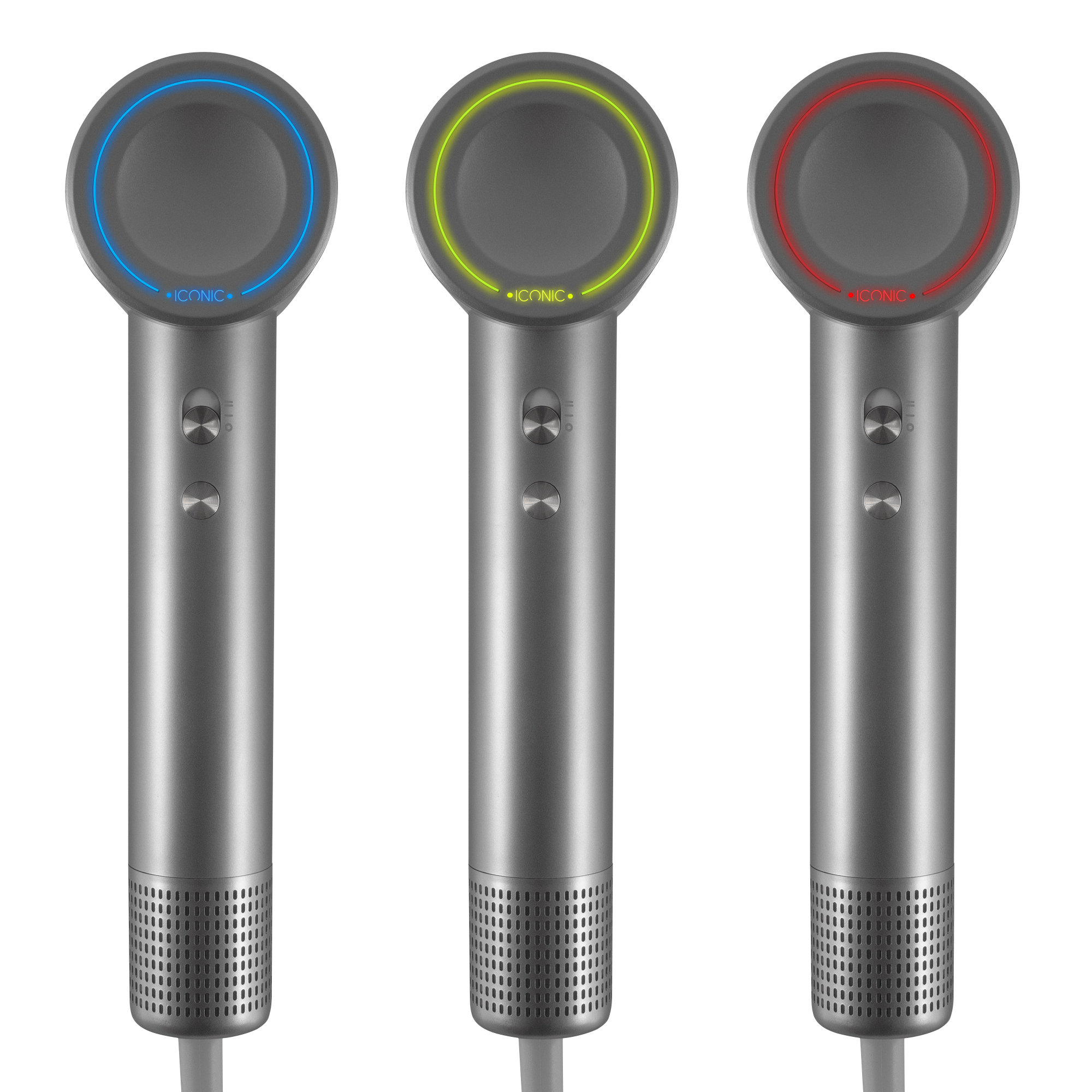 Voir la diapositive 8 : ICONIC Sèche cheveux AIRPERFORM - Gris