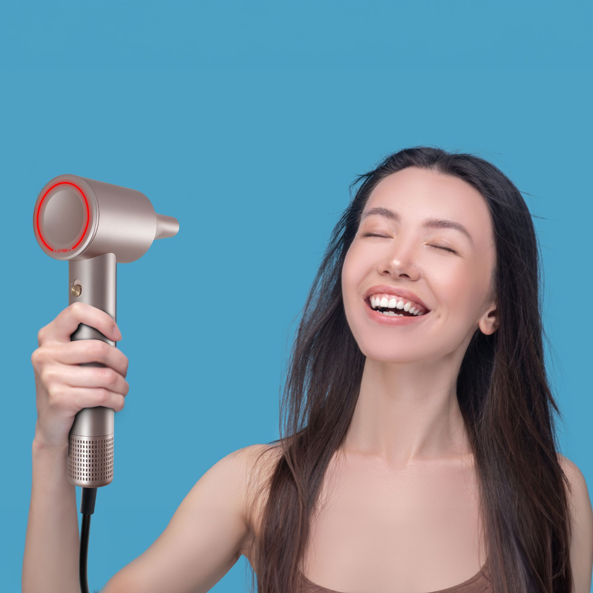 Voir la diapositive 3 : ICONIC Sèche cheveux AIRPERFORM - Rose