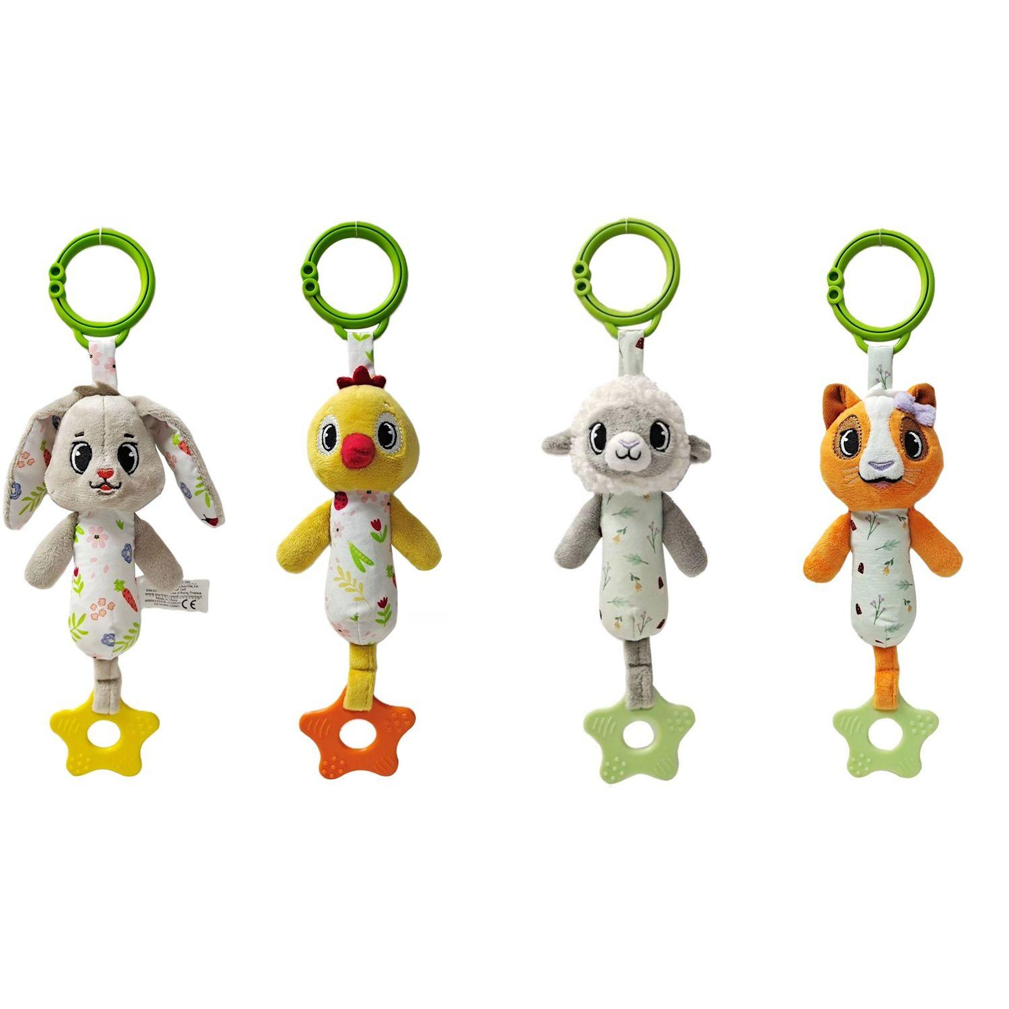 Voir la diapositive 9 : ONE TWO FUN Anneau de dentition peluche