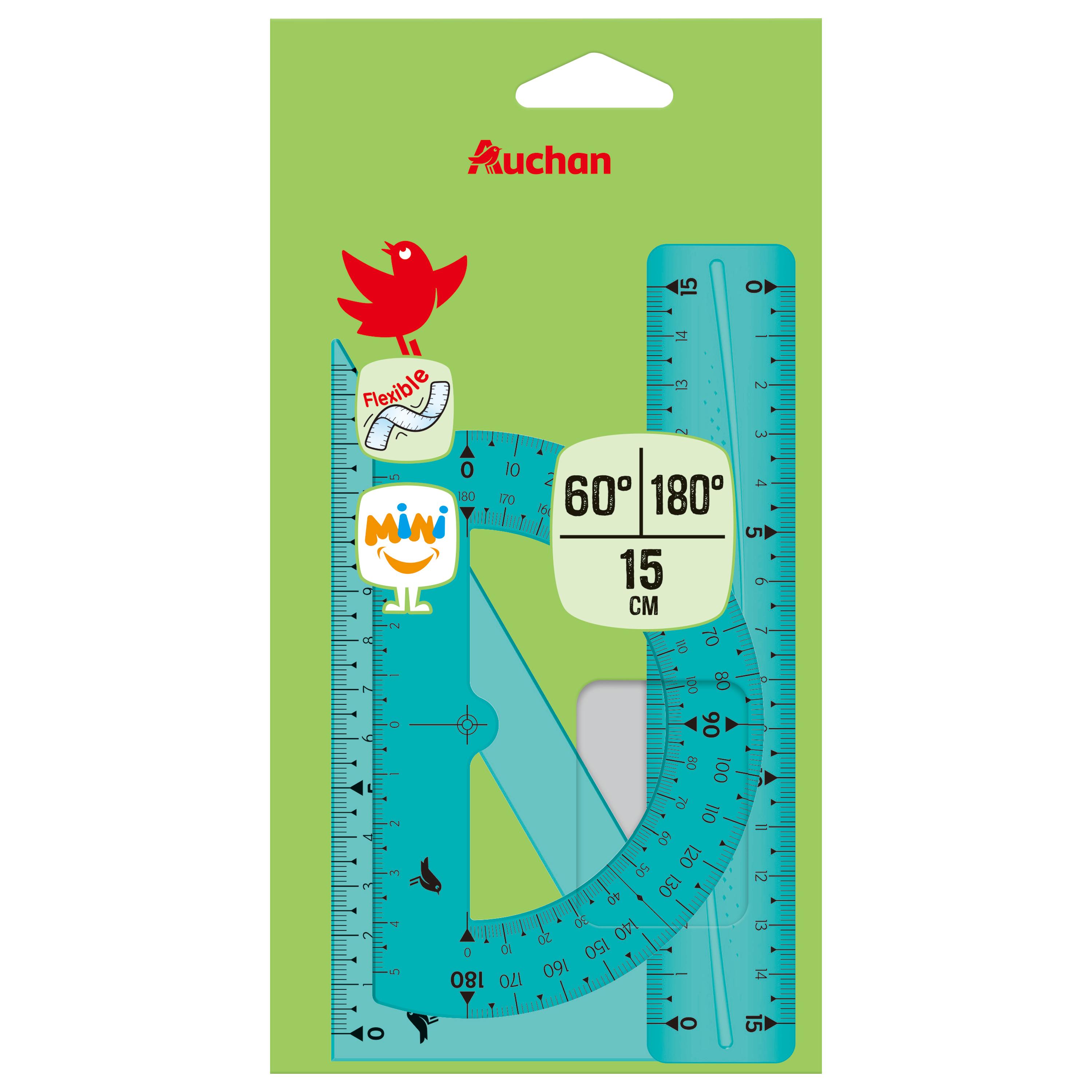 AUCHAN Kit de Traçage Mini Flexible 3 pièces