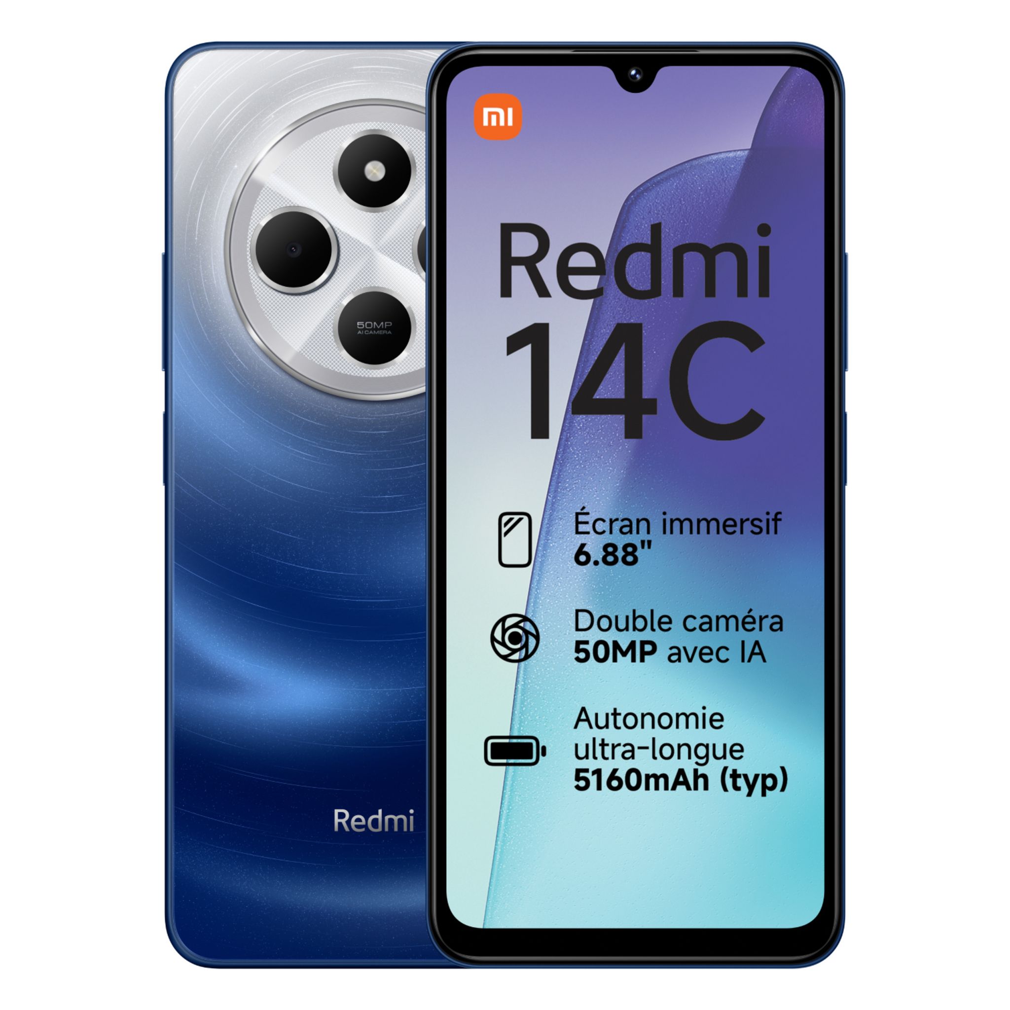 XIAOMI Redmi 14C 256Go - Bleu