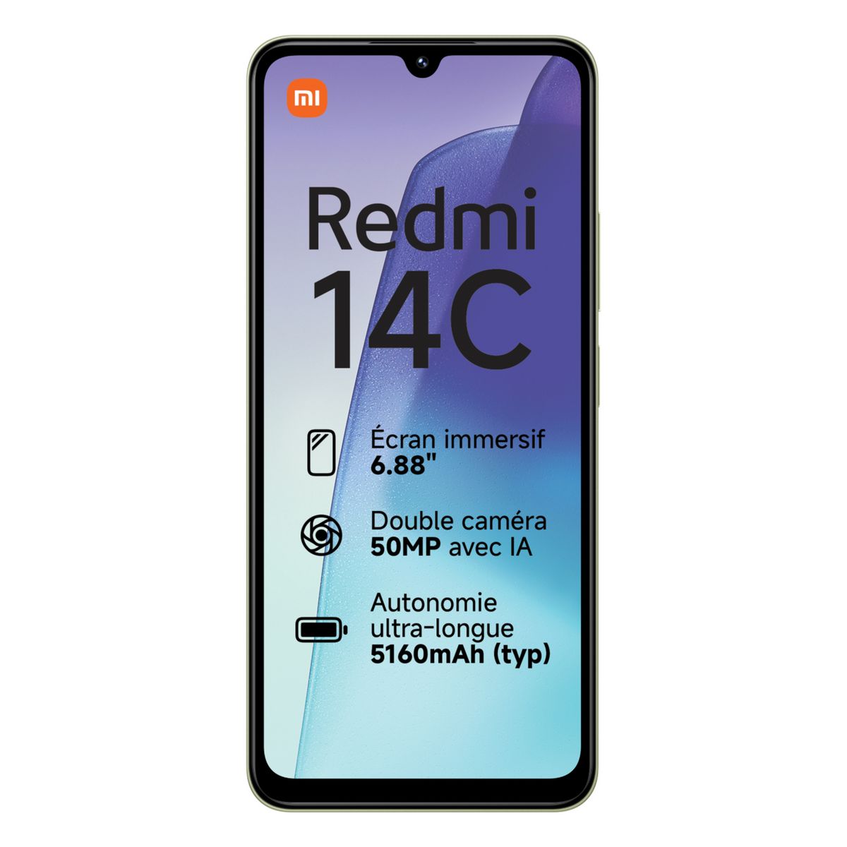 XIAOMI Redmi 14C 256Go - Vert