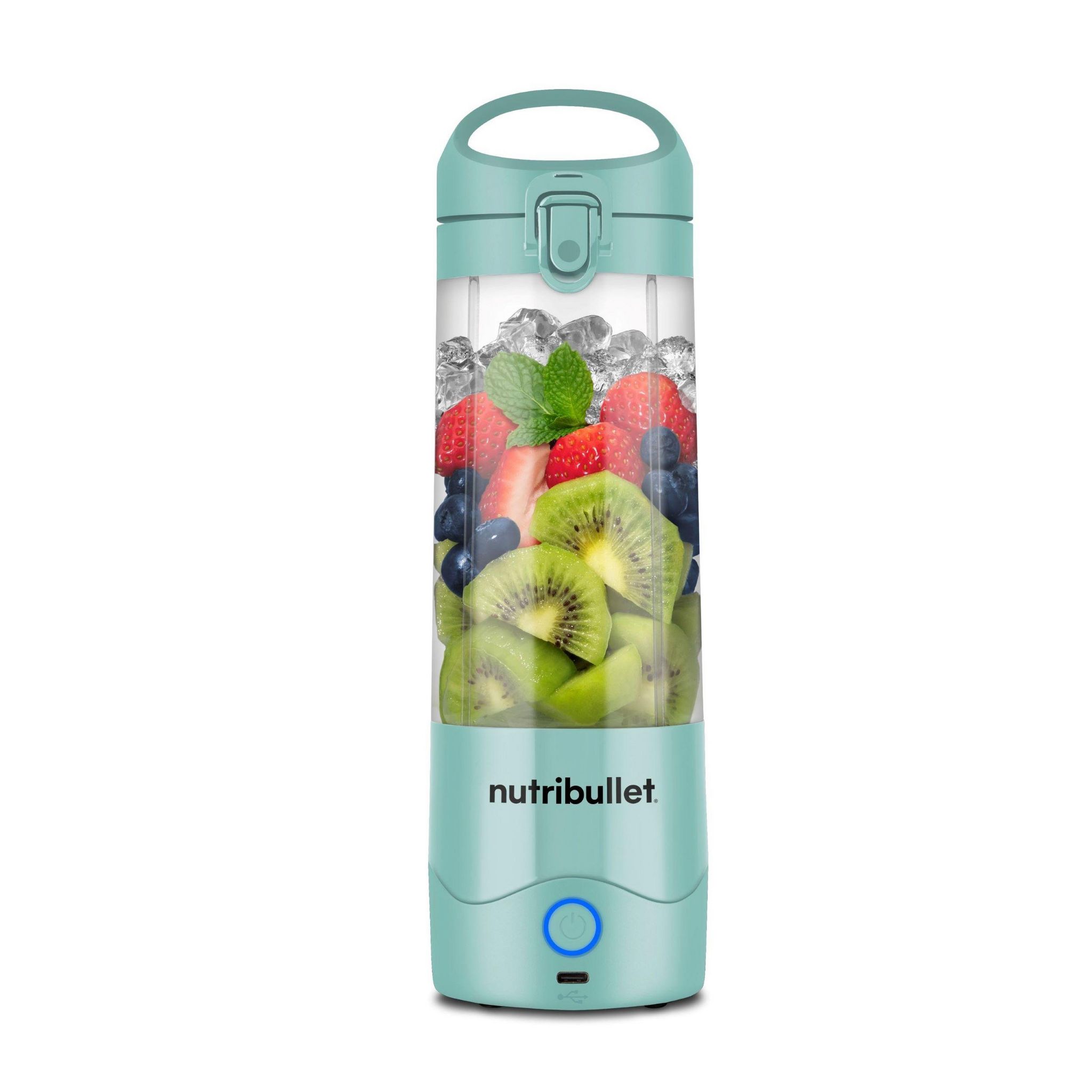 Voir la diapositive 4 : NUTRIBULLET Blender portable NBP003LBL - Bleu