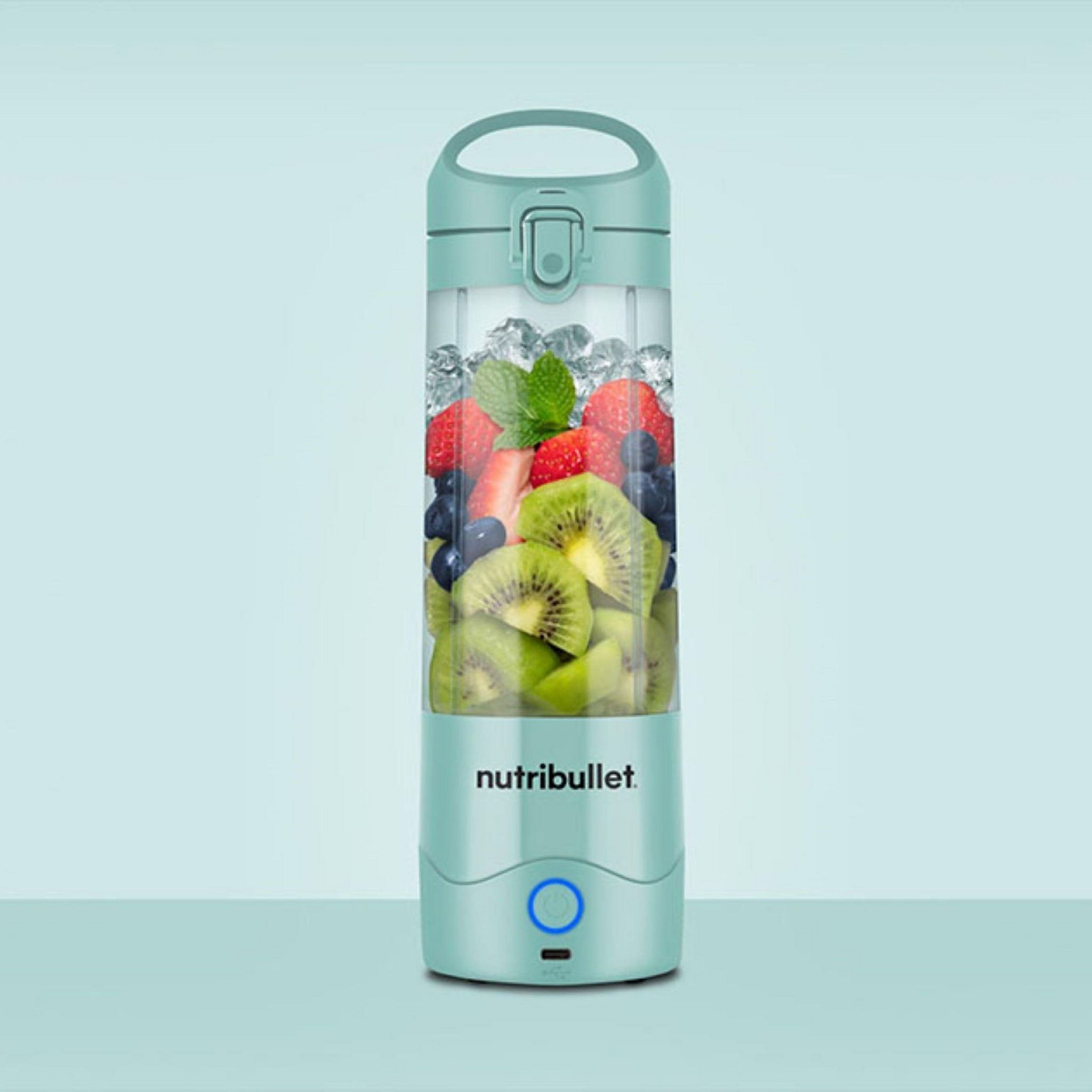 Voir la diapositive 6 : NUTRIBULLET Blender portable NBP003LBL - Bleu