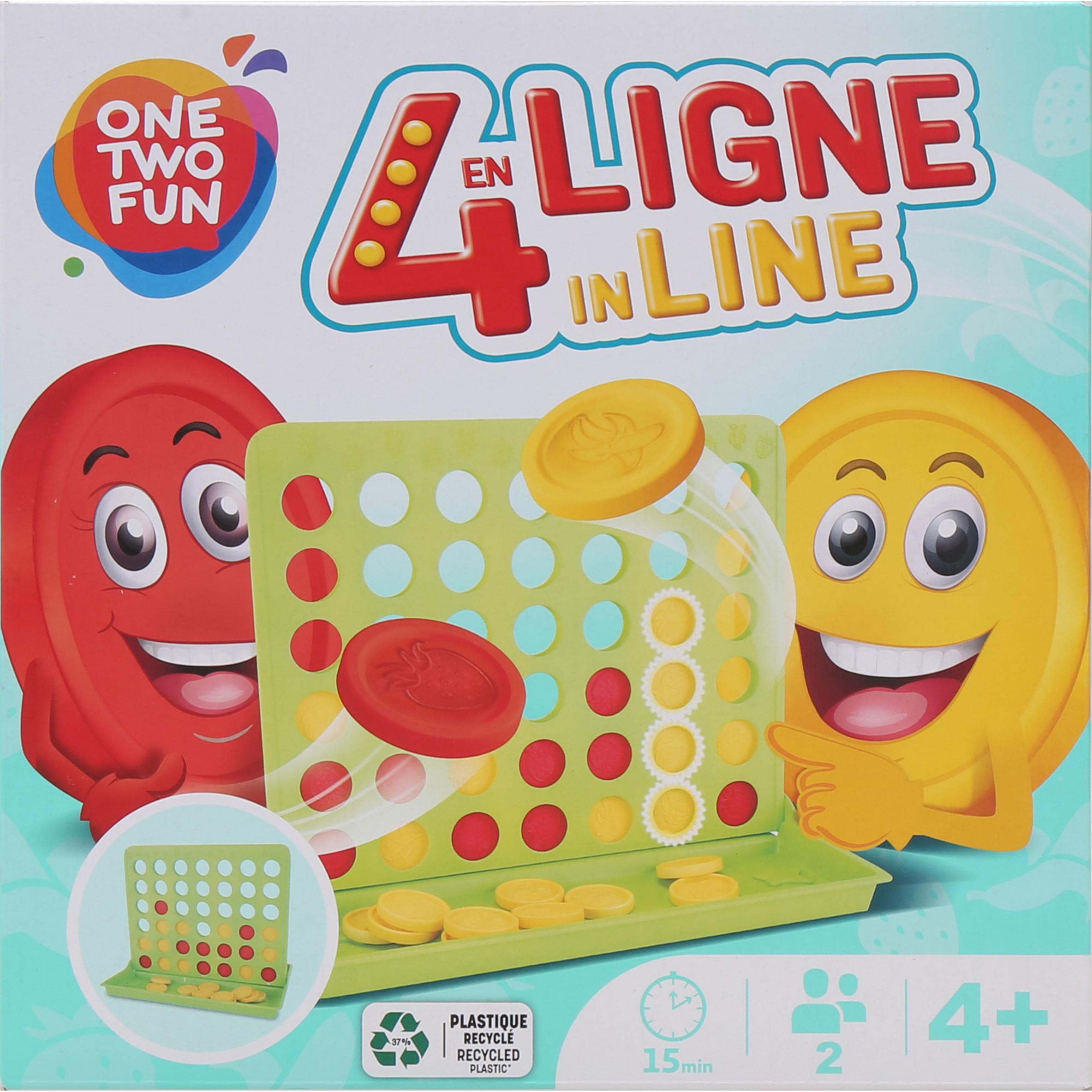 Voir la diapositive 2 : ONE TWO FUN Jeu puissance 4 en ligne