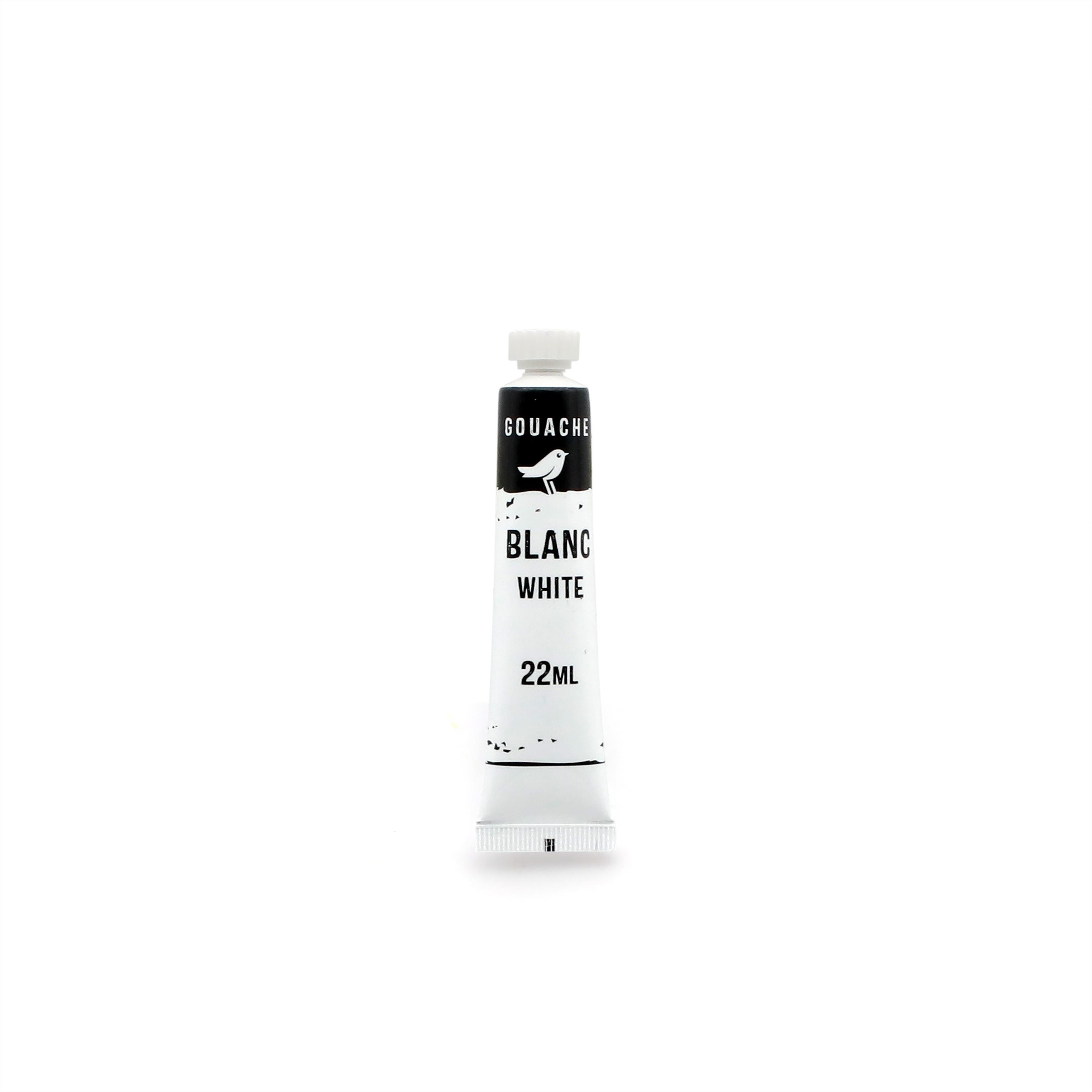 Voir la diapositive 3 : AUCHAN Tube de gouache 22ml - Blanc