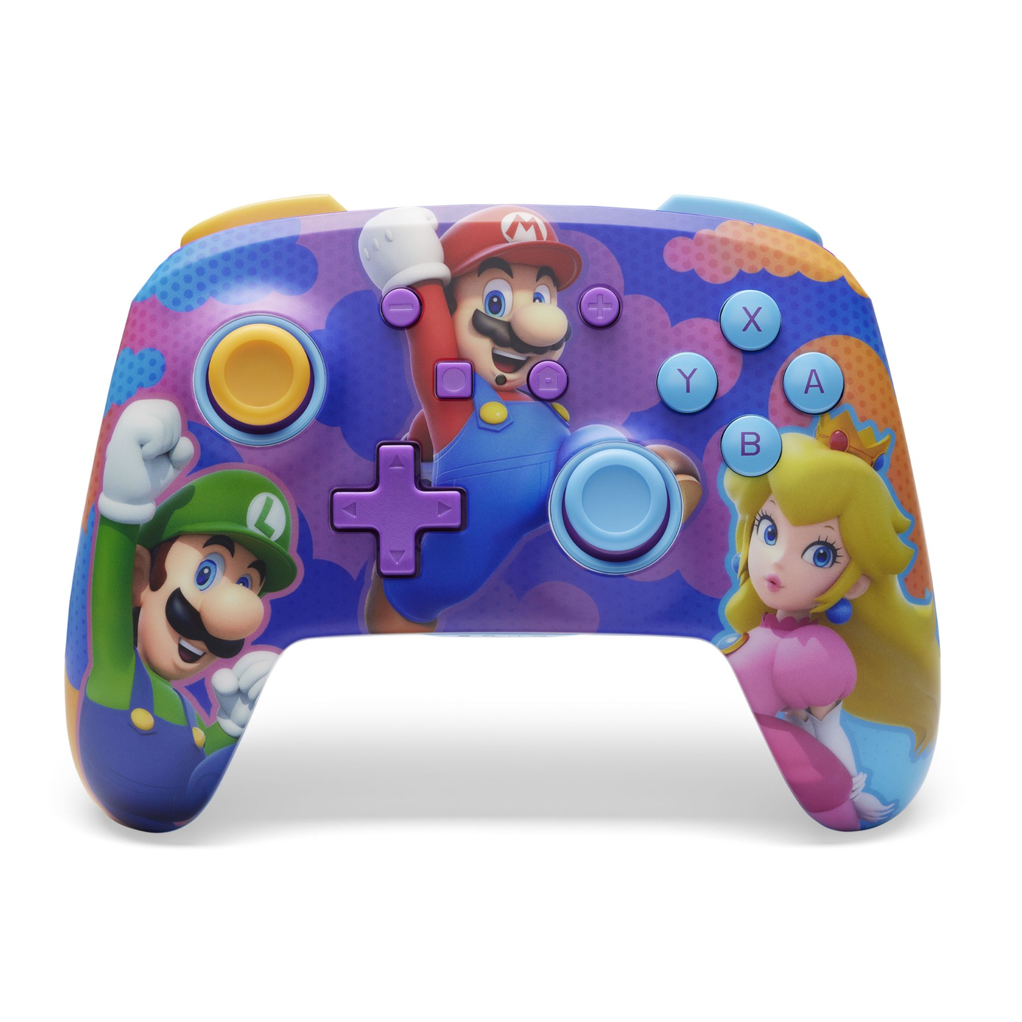 Manette Sans Fil Super Mario Color Splash Nintendo Switch