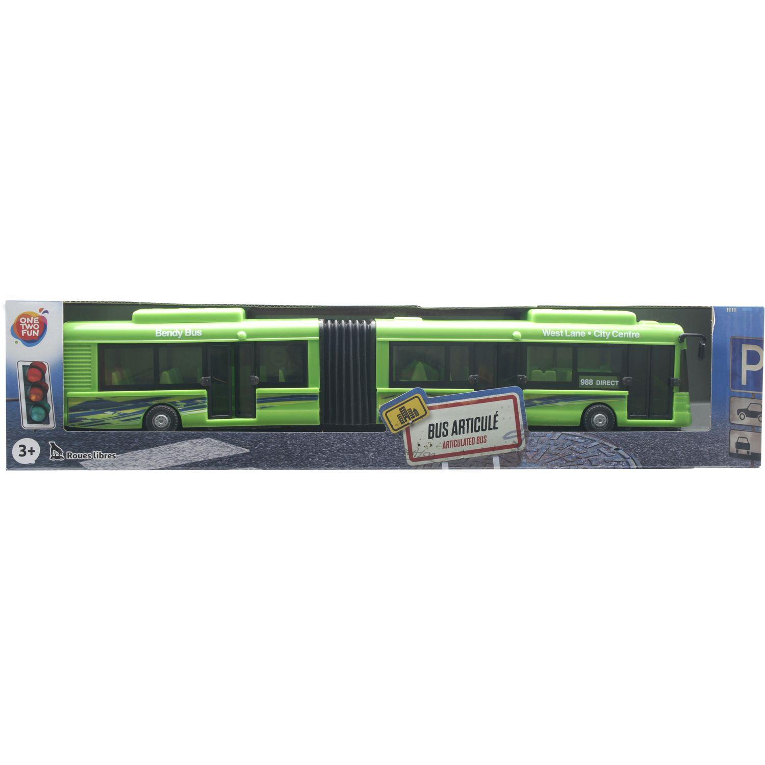 Voir la diapositive 2 : ONE TWO FUN Véhicule Bus Articulé Urbain