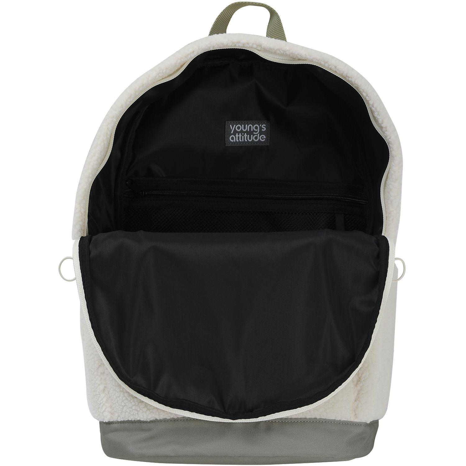 Voir la diapositive 6 : YOUNG'S ATTITUDE Sac à Dos 1 compartiment Trendy - Neo Sherpa