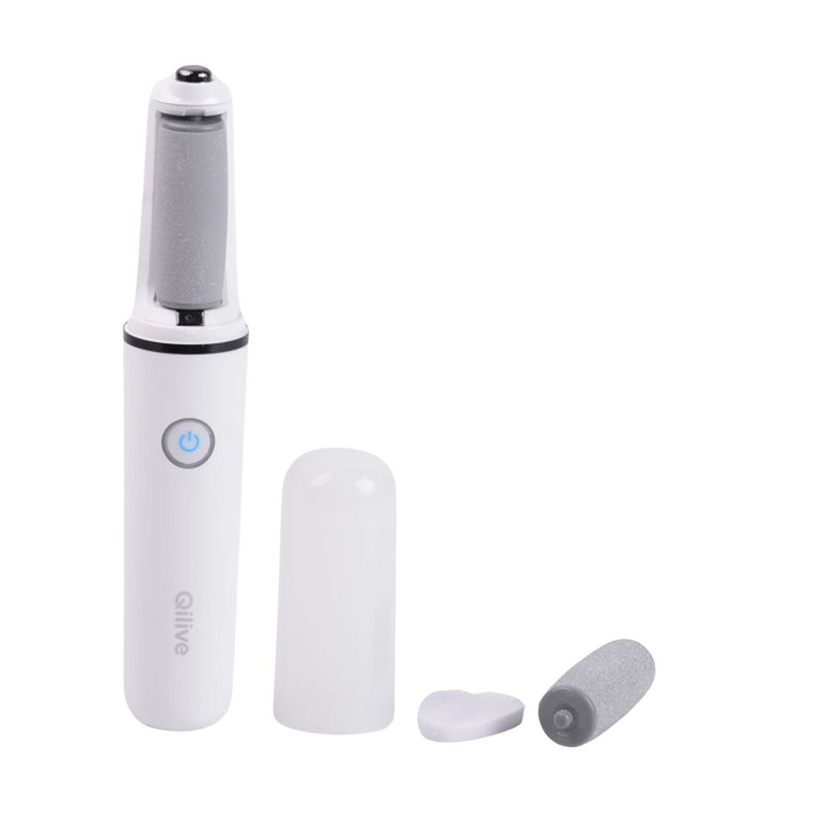 QILIVE Appareil anti-callosités rechargeable Q.7293 - Blanc