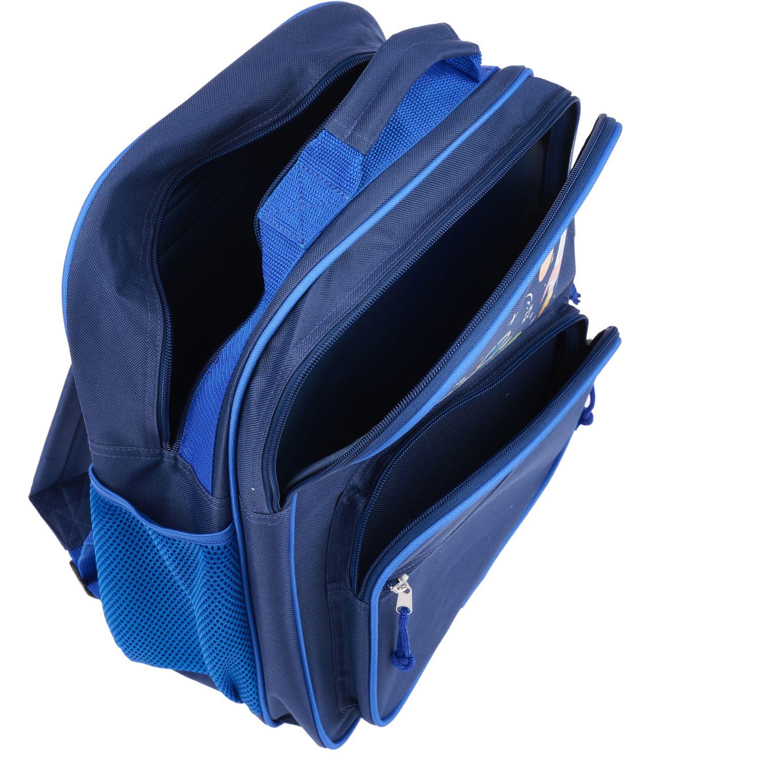 Voir la diapositive 5 : Sac à Dos Multipoche - Bleu Foncé
