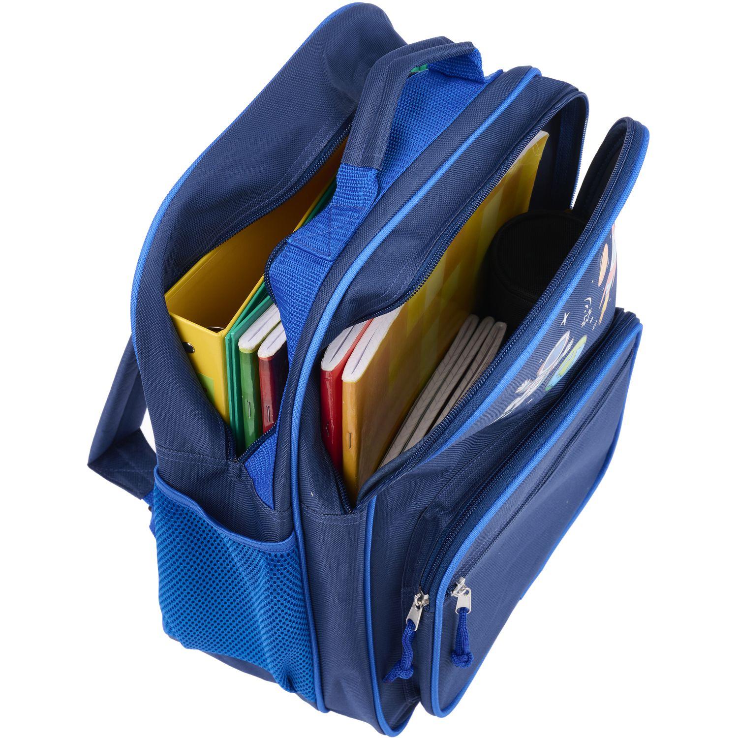 Voir la diapositive 6 : Sac à Dos Multipoche - Bleu Foncé