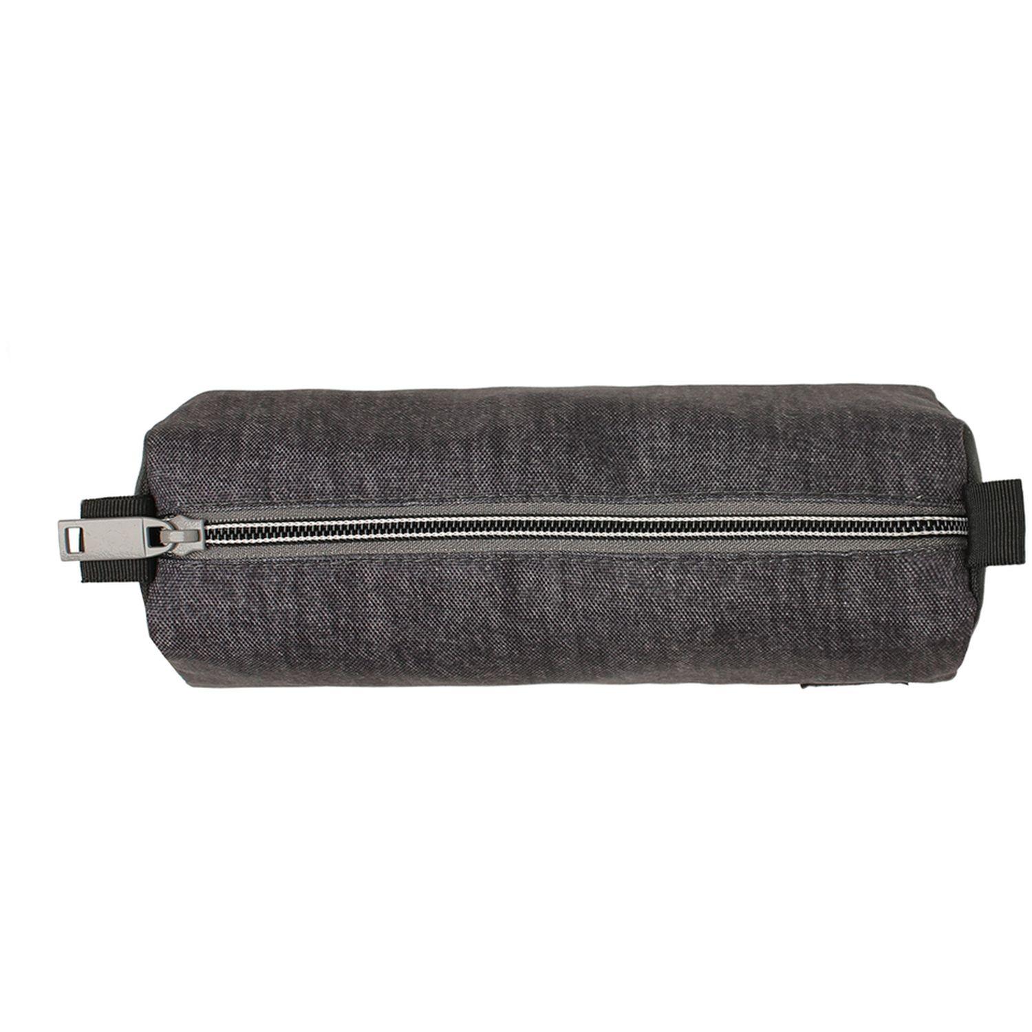 Voir la diapositive 3 : AUCHAN Trousse triangulaire Jeans - Noir