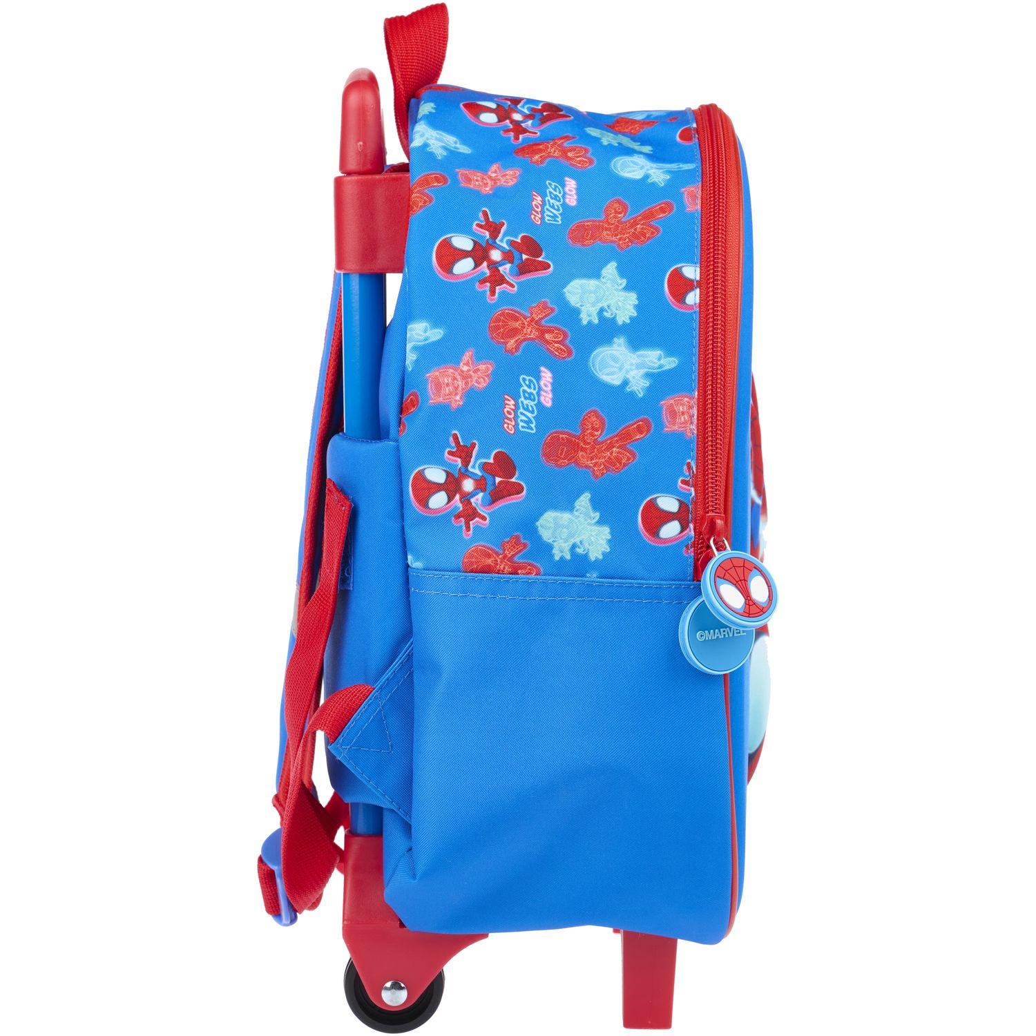 Voir la diapositive 3 : Sac à gouter à roulettes 3D Spidey
