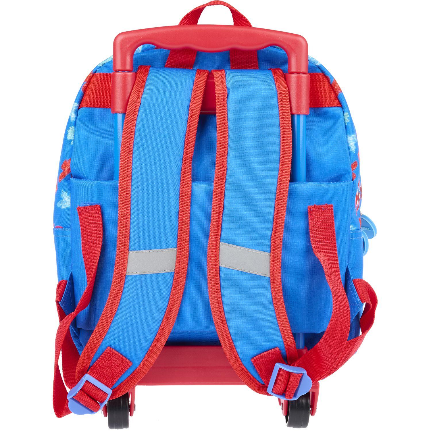 Voir la diapositive 4 : Sac à gouter à roulettes 3D Spidey