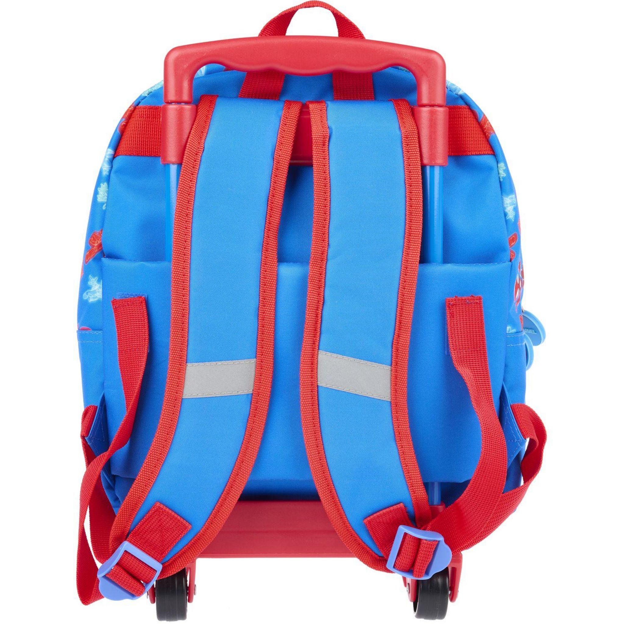 Voir la diapositive 4 : Sac à gouter à roulettes 3D Spidey