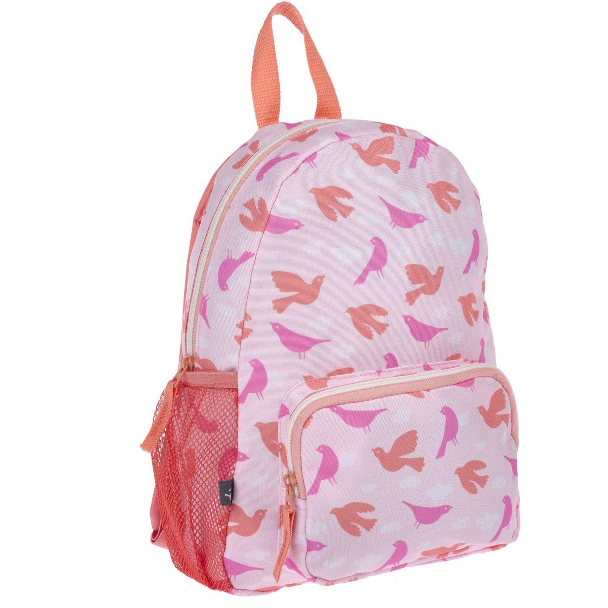 Voir la diapositive 4 : AUCHAN Sac à Goûter Oiseaux - Rose