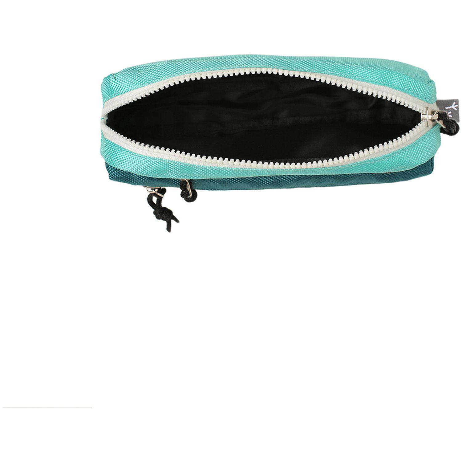 Voir la diapositive 3 : AUCHAN Trousse Bleu Turquoise