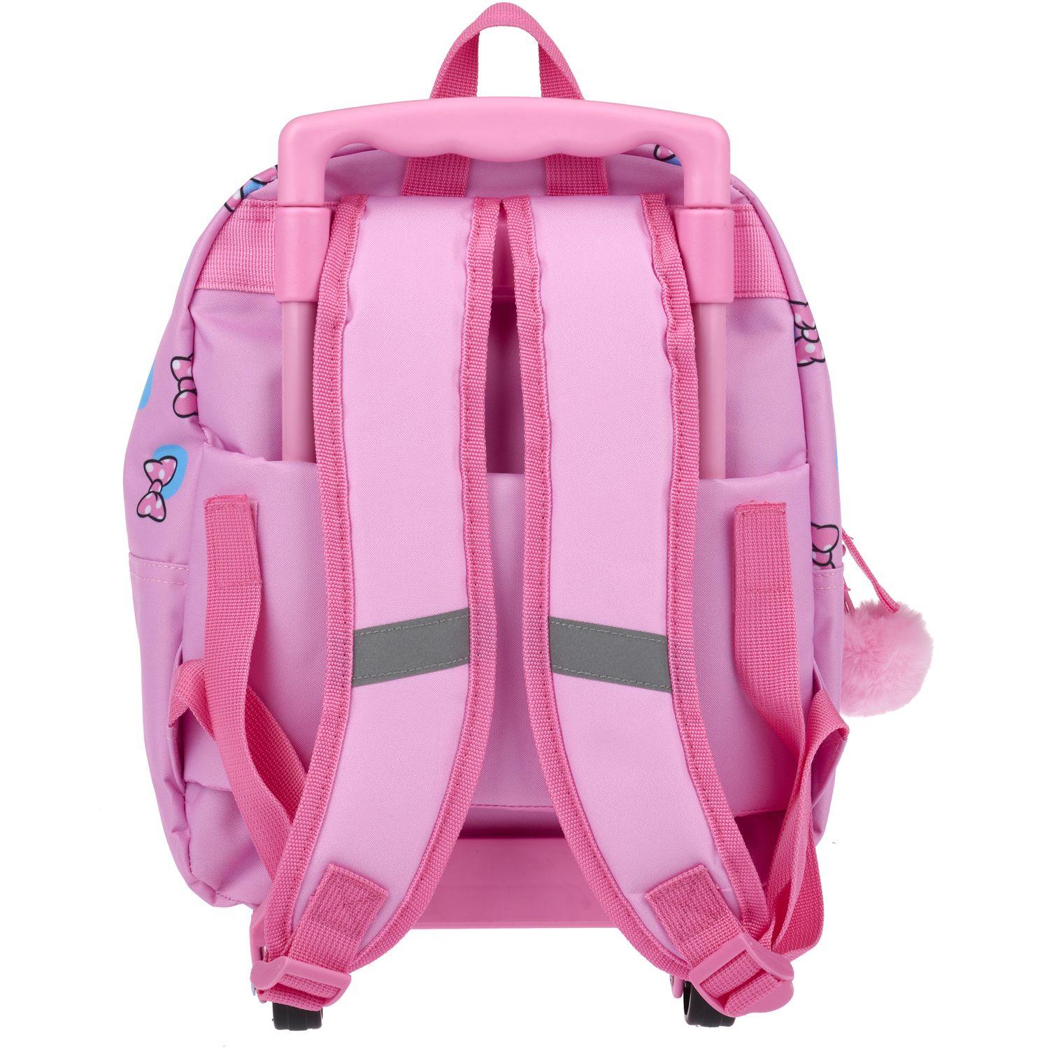 Voir la diapositive 4 : Sac à Gouter à roulettes 3D Minnie
