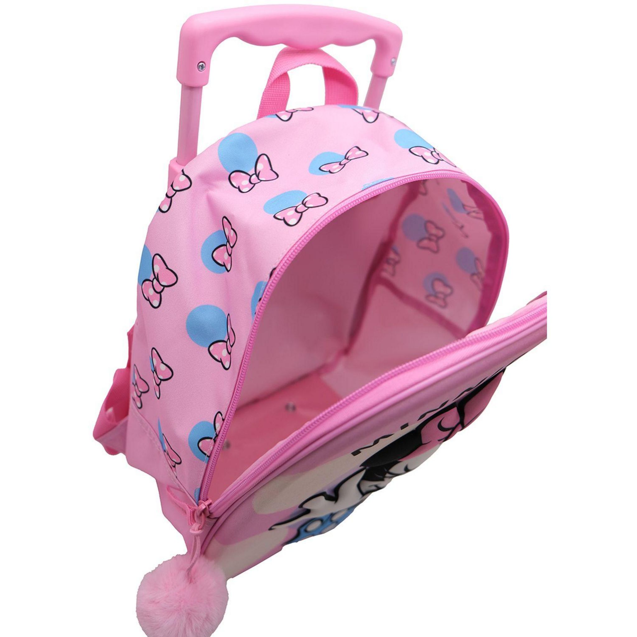 Voir la diapositive 6 : Sac à Gouter à roulettes 3D Minnie