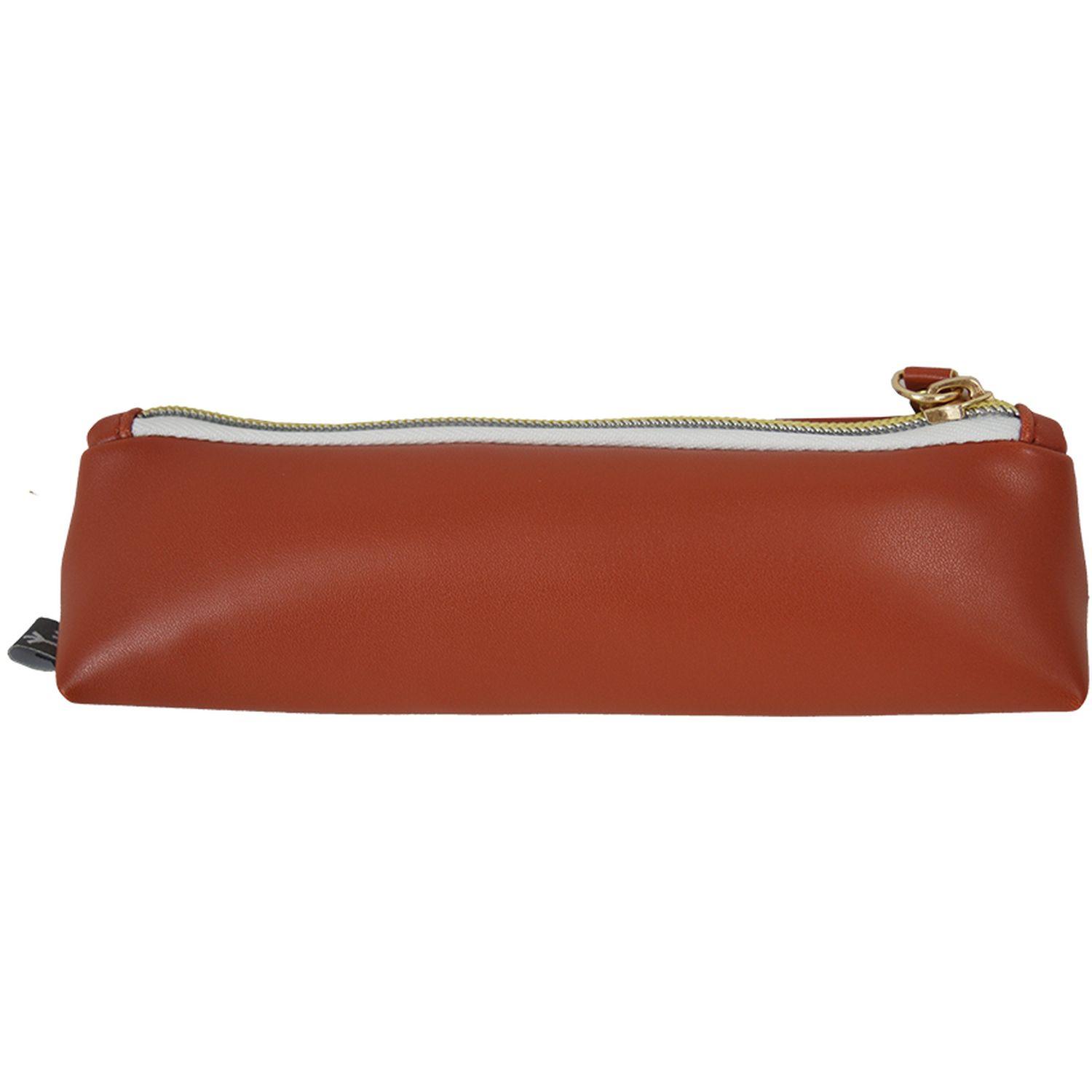 AUCHAN Trousse souple - Camel