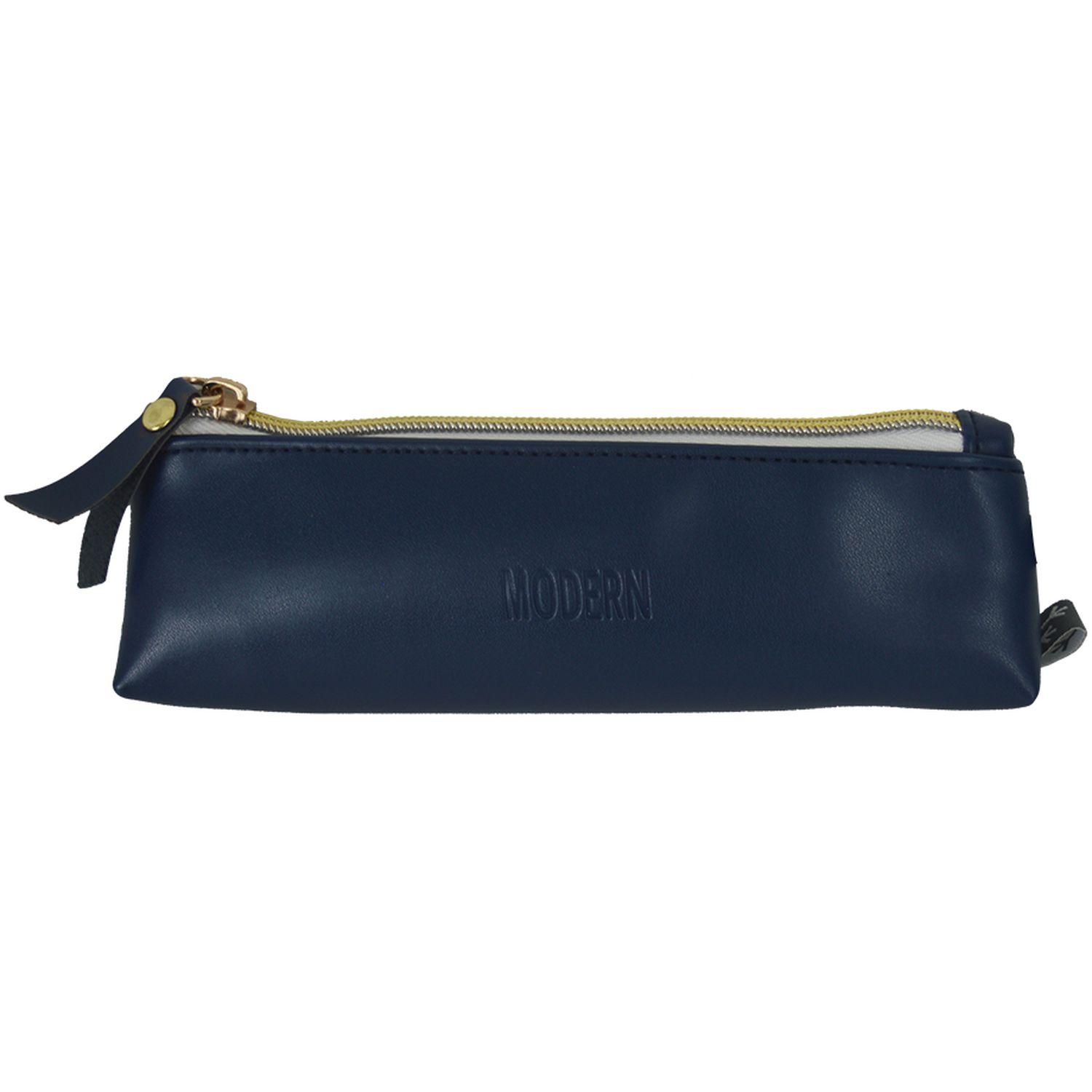 AUCHAN Trousse souple - Bleu foncé