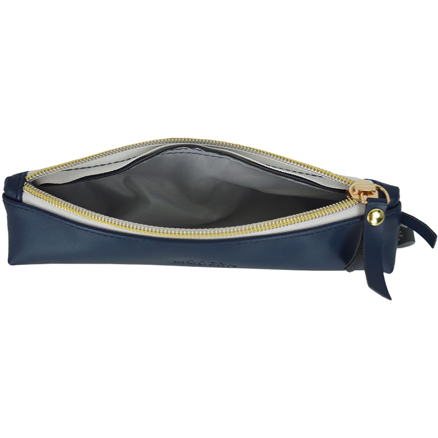 Voir la diapositive 2 : AUCHAN Trousse souple - Bleu foncé