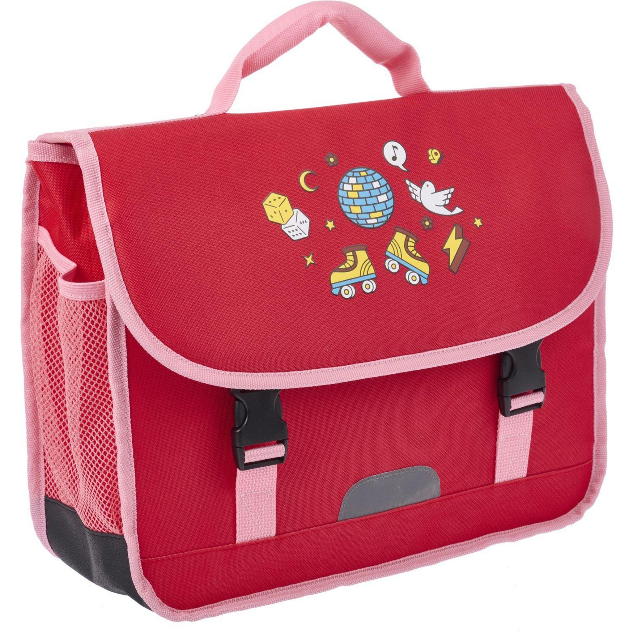 Voir la diapositive 2 : Cartable 36cm - Rose