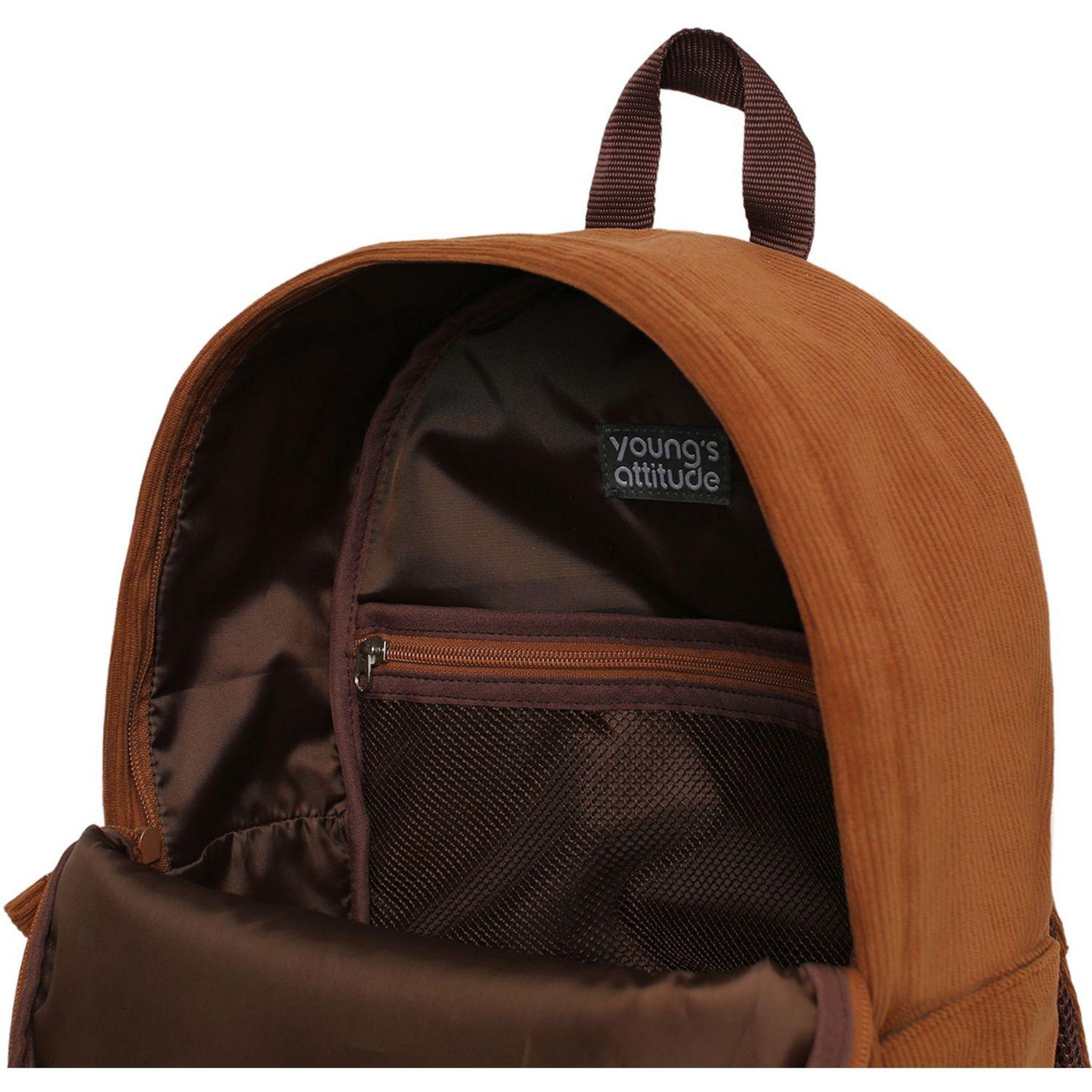 Voir la diapositive 5 : Sac à Dos Tendance Velours Côtelé