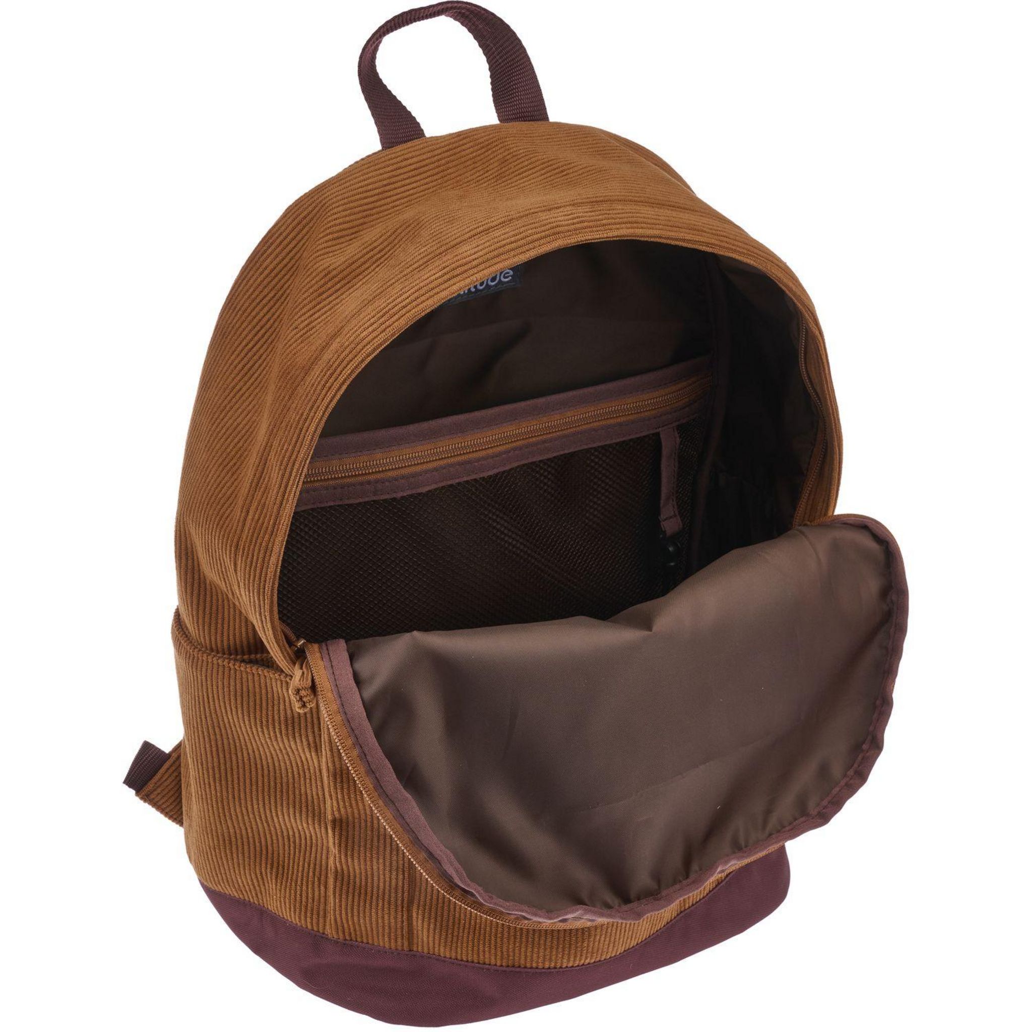 Voir la diapositive 6 : Sac à Dos Tendance Velours Côtelé