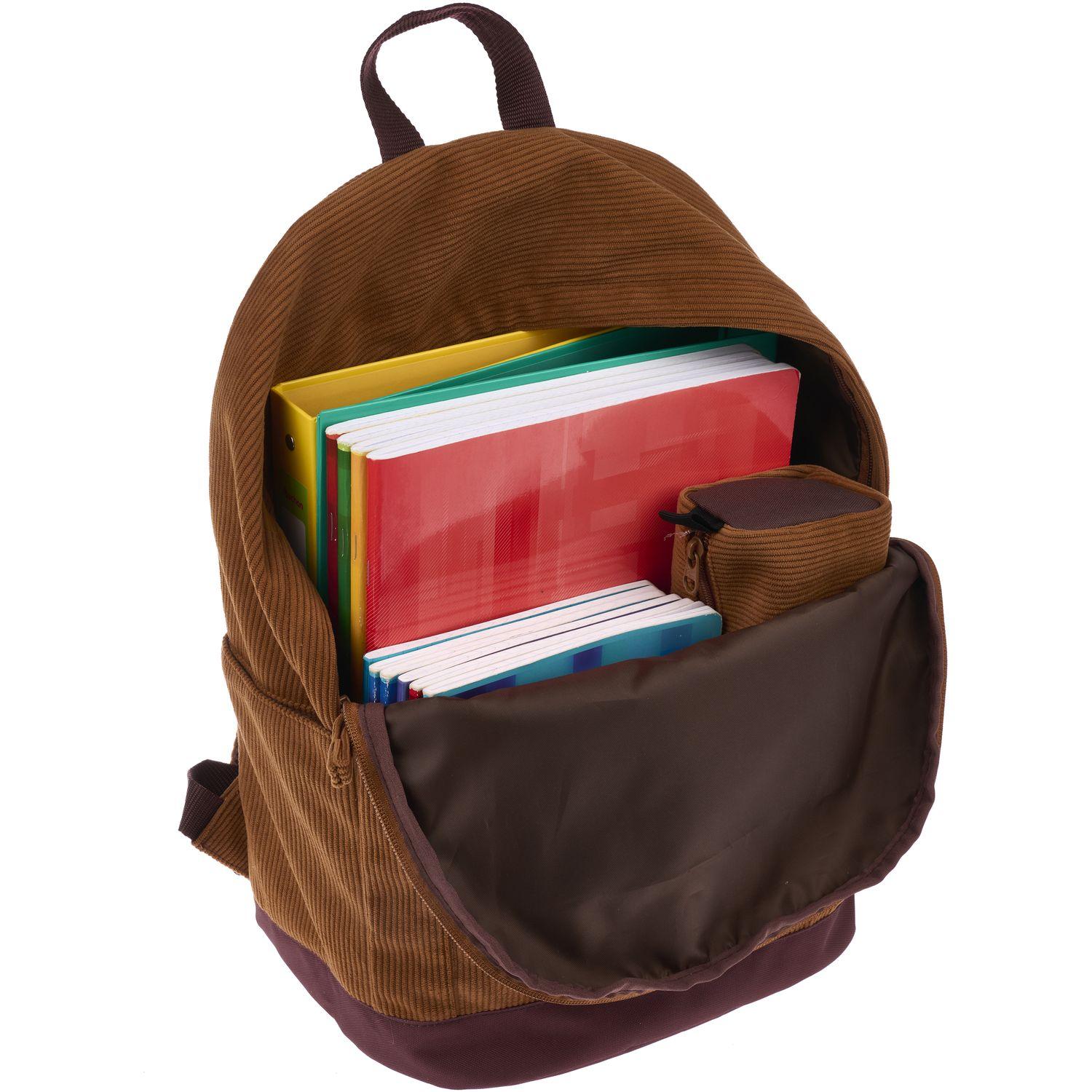 Voir la diapositive 7 : Sac à Dos Tendance Velours Côtelé