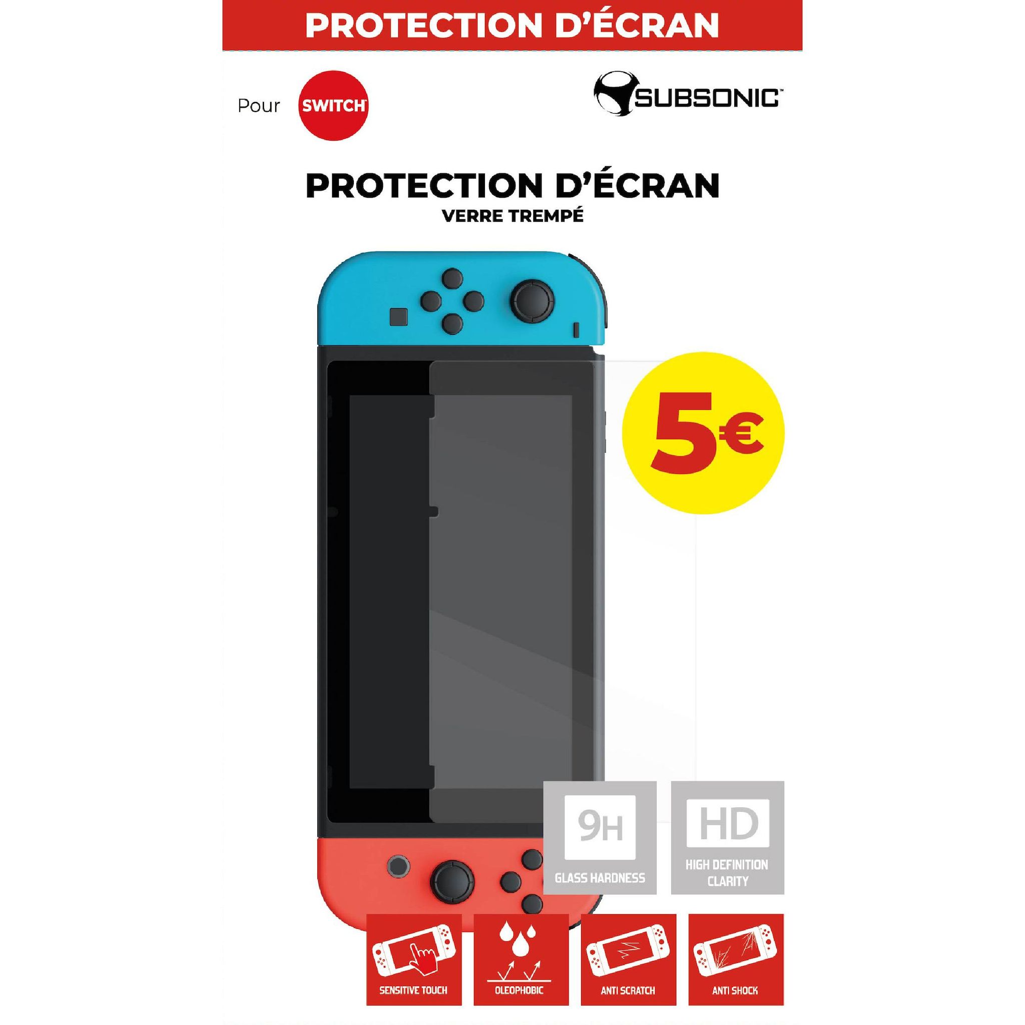 SUBSONIC Protection d'écran pour Nintendo Switch