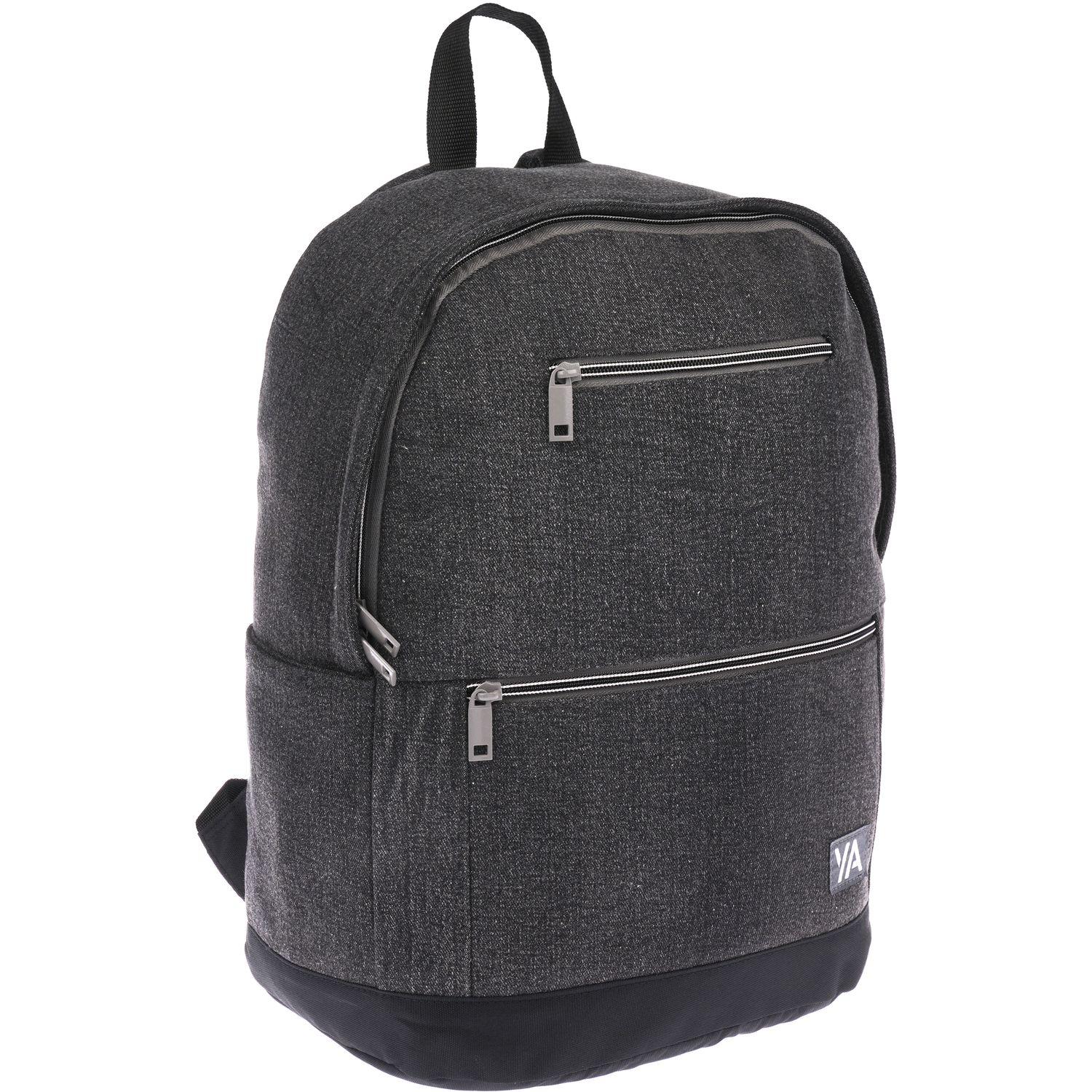 Voir la diapositive 3 : YOUNG'S ATTITUDE Sac à Dos 1 compartiment Trendy Jean - Noir