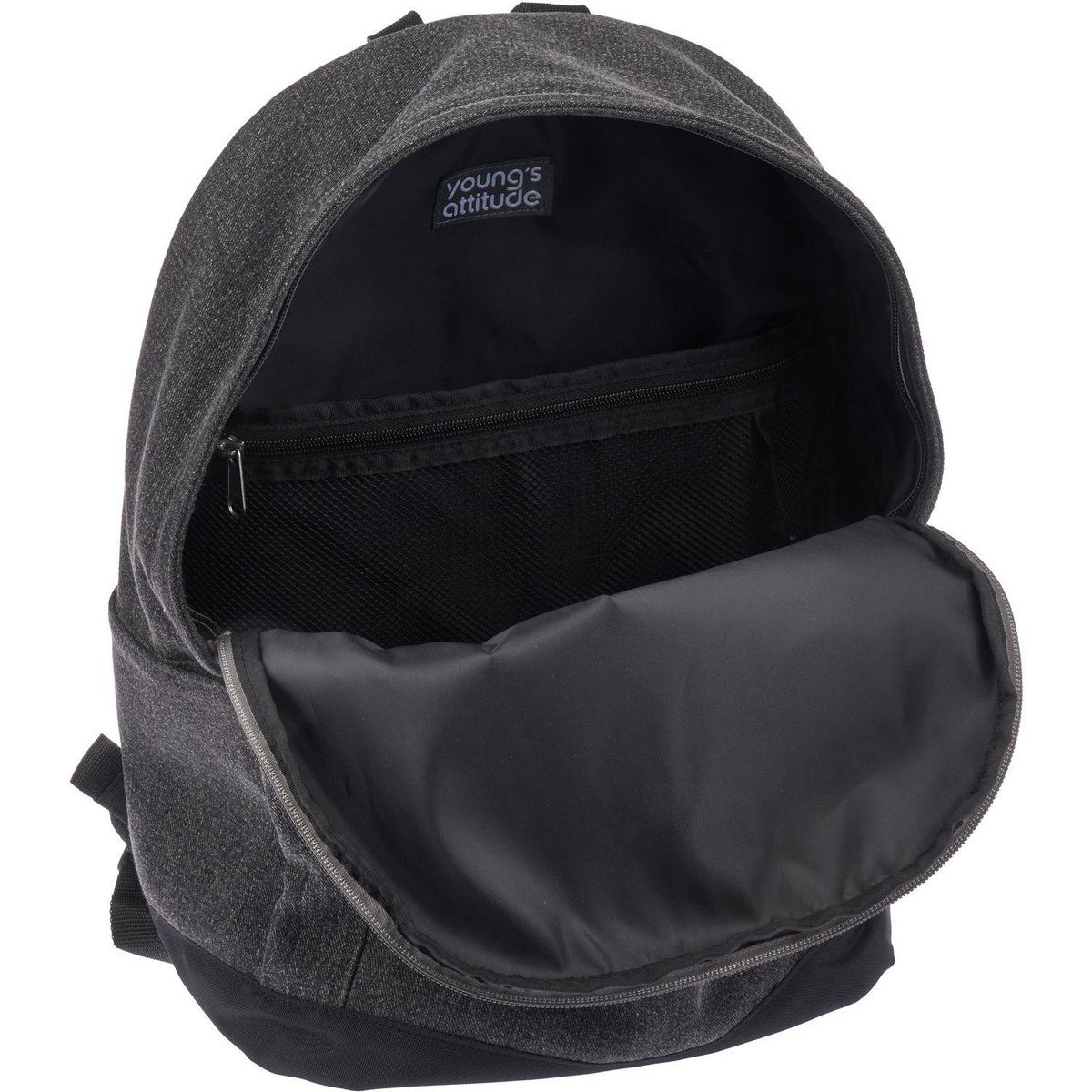 YOUNG'S ATTITUDE Sac à Dos 1 compartiment Trendy Jean - Noir