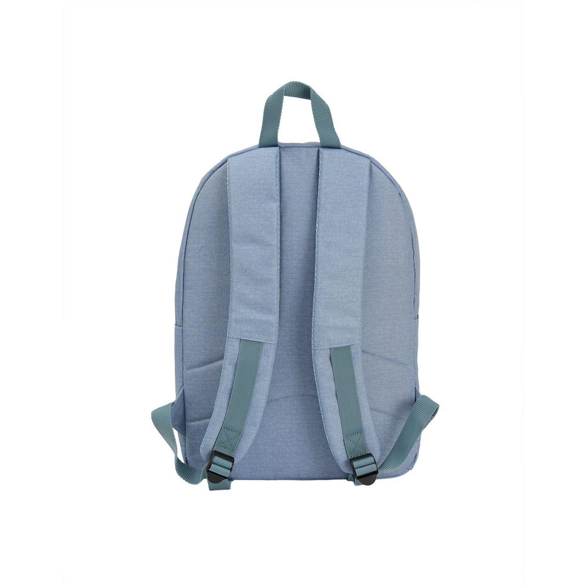 Voir la diapositive 4 : YOUNG'S ATTITUDE Sac à Dos 1 compartiment Trendy Jeans - Bleu