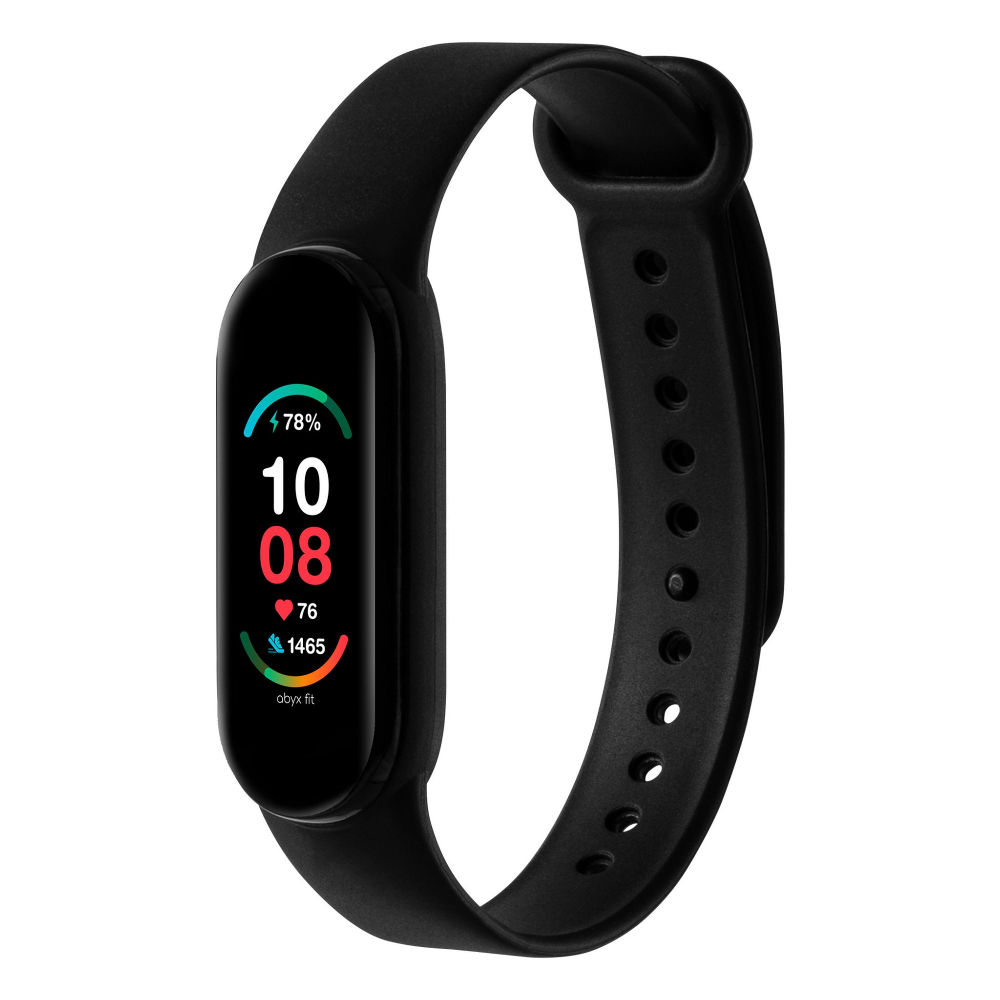 Voir la diapositive 3 : ABYX Montre connectée Lime 2 - Noir