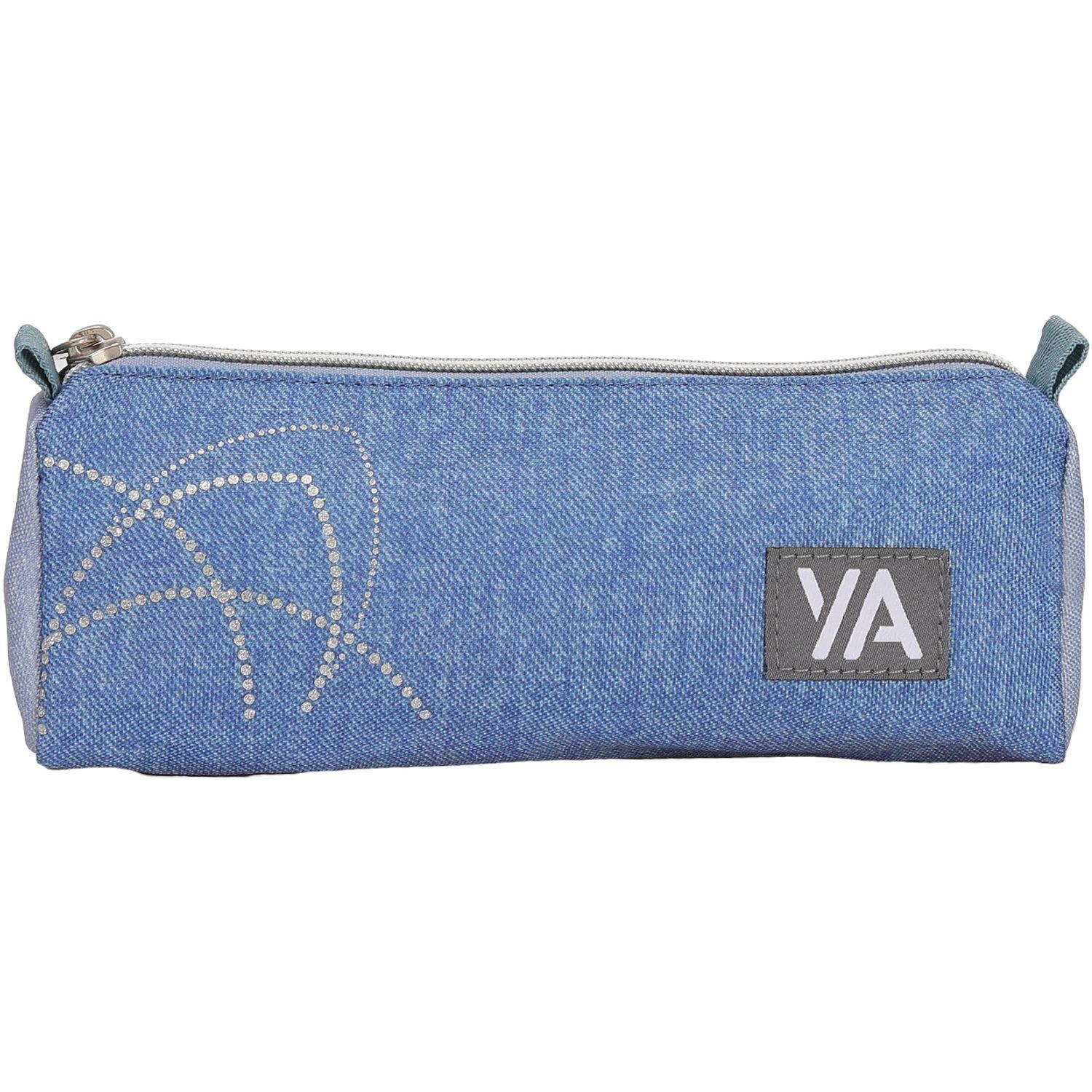 Voir la diapositive 1 : AUCHAN Trousse triangulaire Jeans