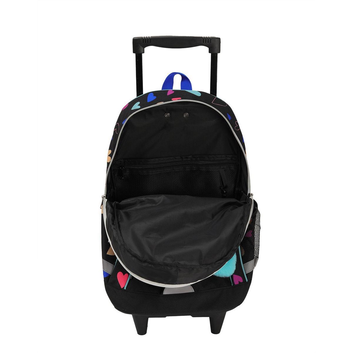 AUCHAN Sac à Dos à roulettes Cœur