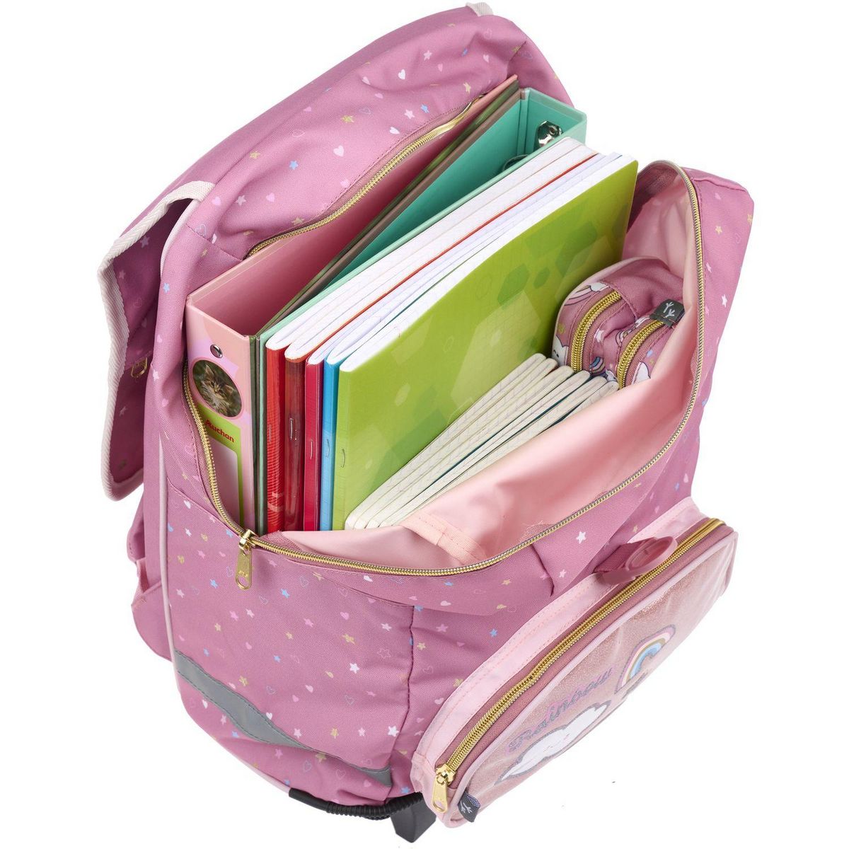 AUCHAN Sac à Dos à roulettes Rêves