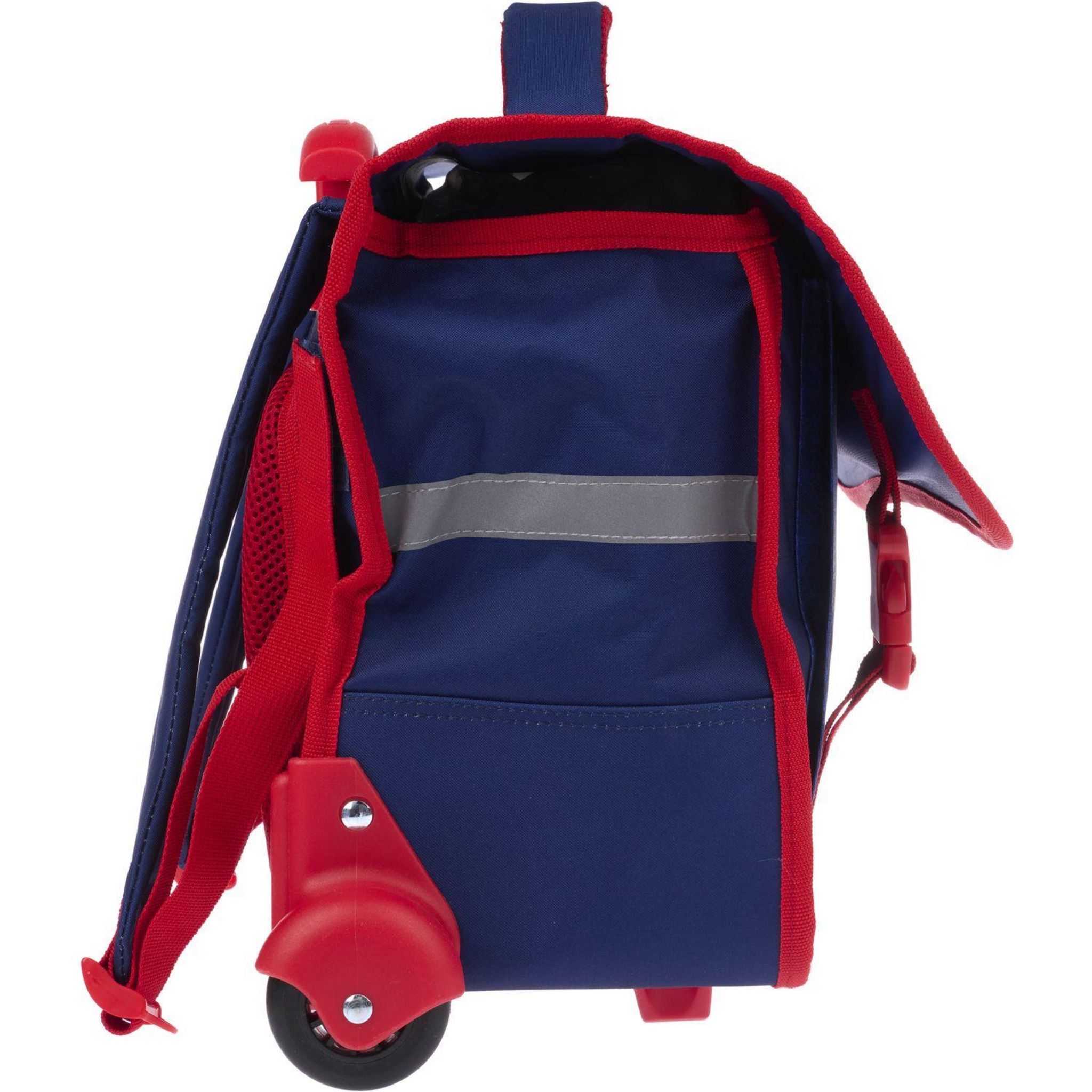 Voir la diapositive 3 : Cartable à roulettes Spiderman