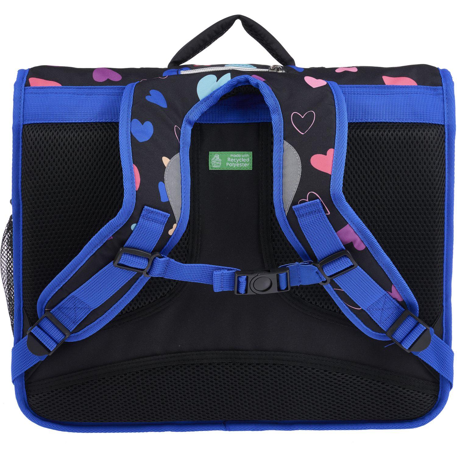 Voir la diapositive 5 : AUCHAN Cartable Modern 41cm Coeur
