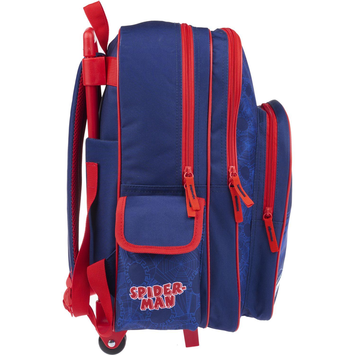 Voir la diapositive 3 : Sac à Dos à roulettes Spiderman