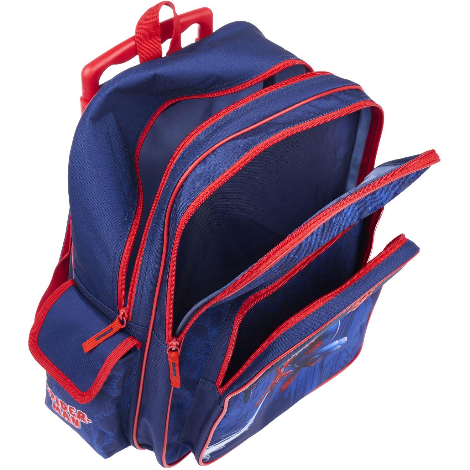 Voir la diapositive 5 : Sac à Dos à roulettes Spiderman