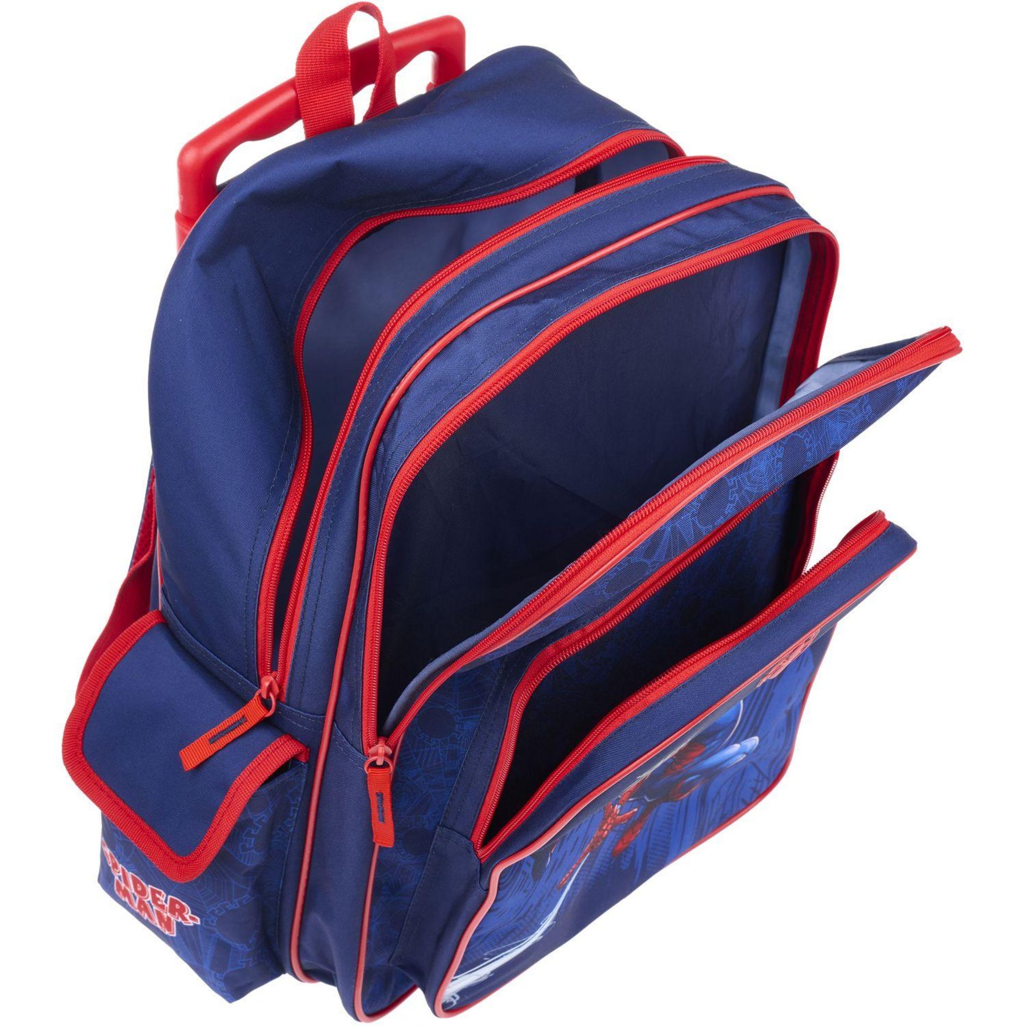 Voir la diapositive 5 : Sac à Dos à roulettes Spiderman