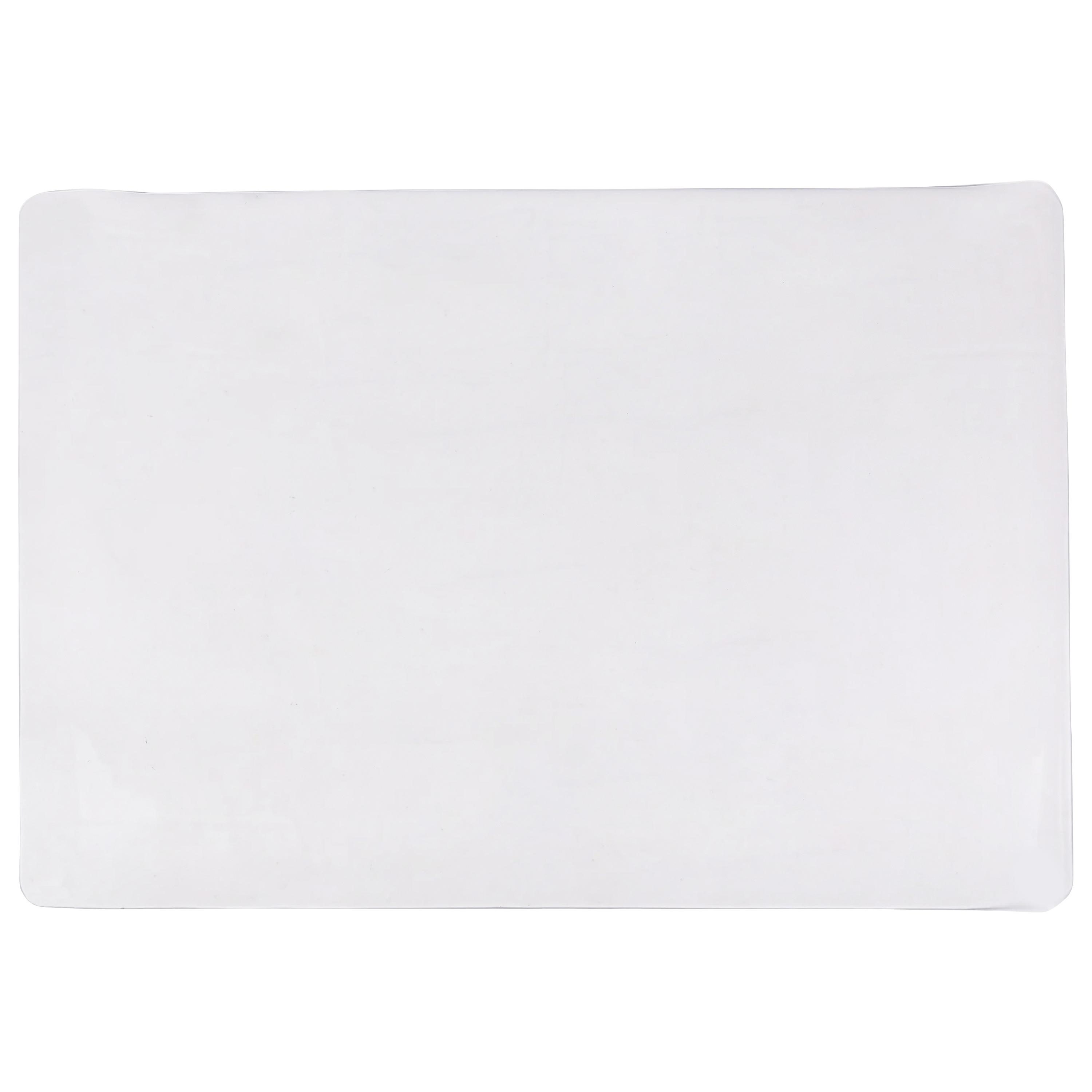 Voir la diapositive 2 : AUCHAN Sous main transparent polypro 65x45cm