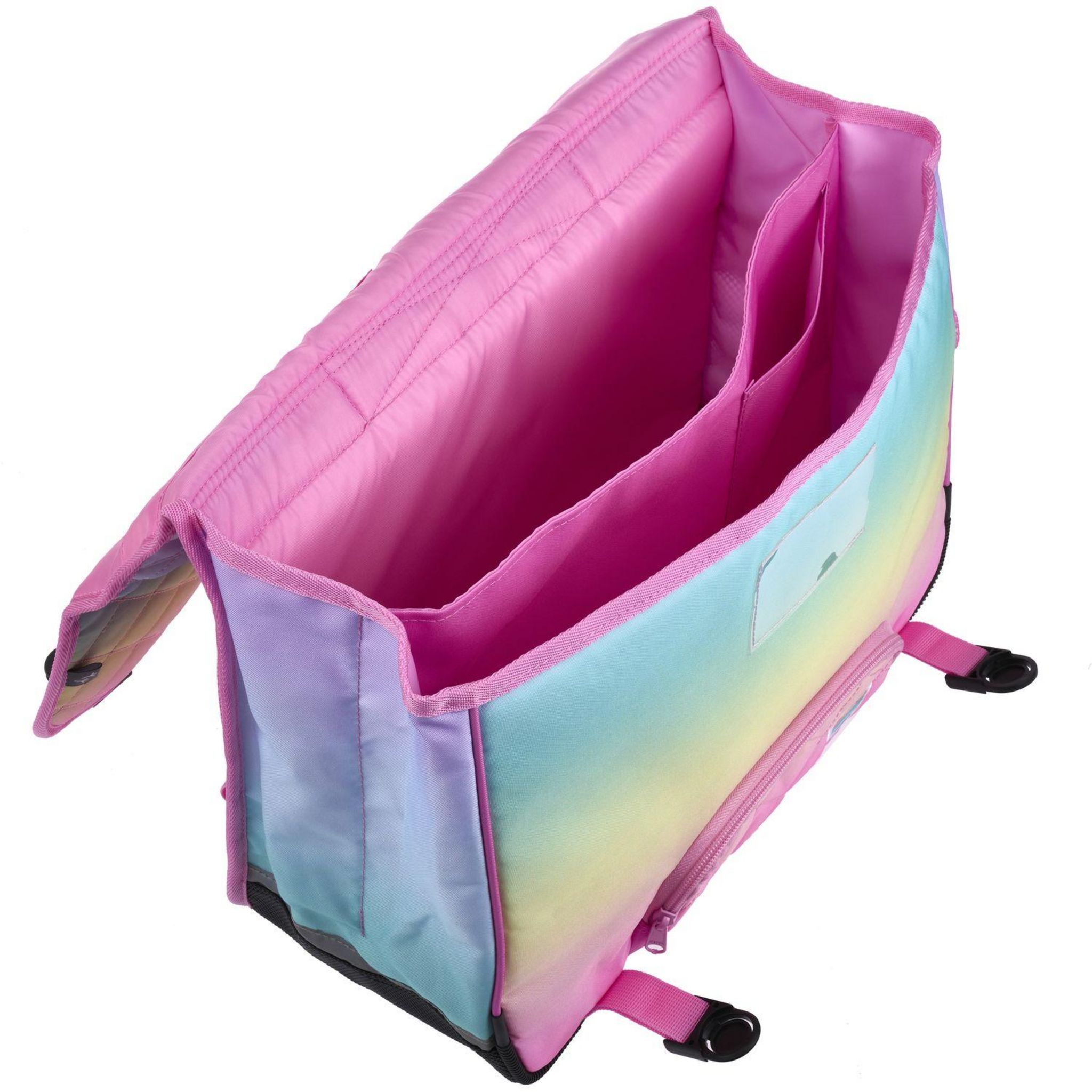 Voir la diapositive 7 : AUCHAN Cartable Moderm 41cm Shimmering