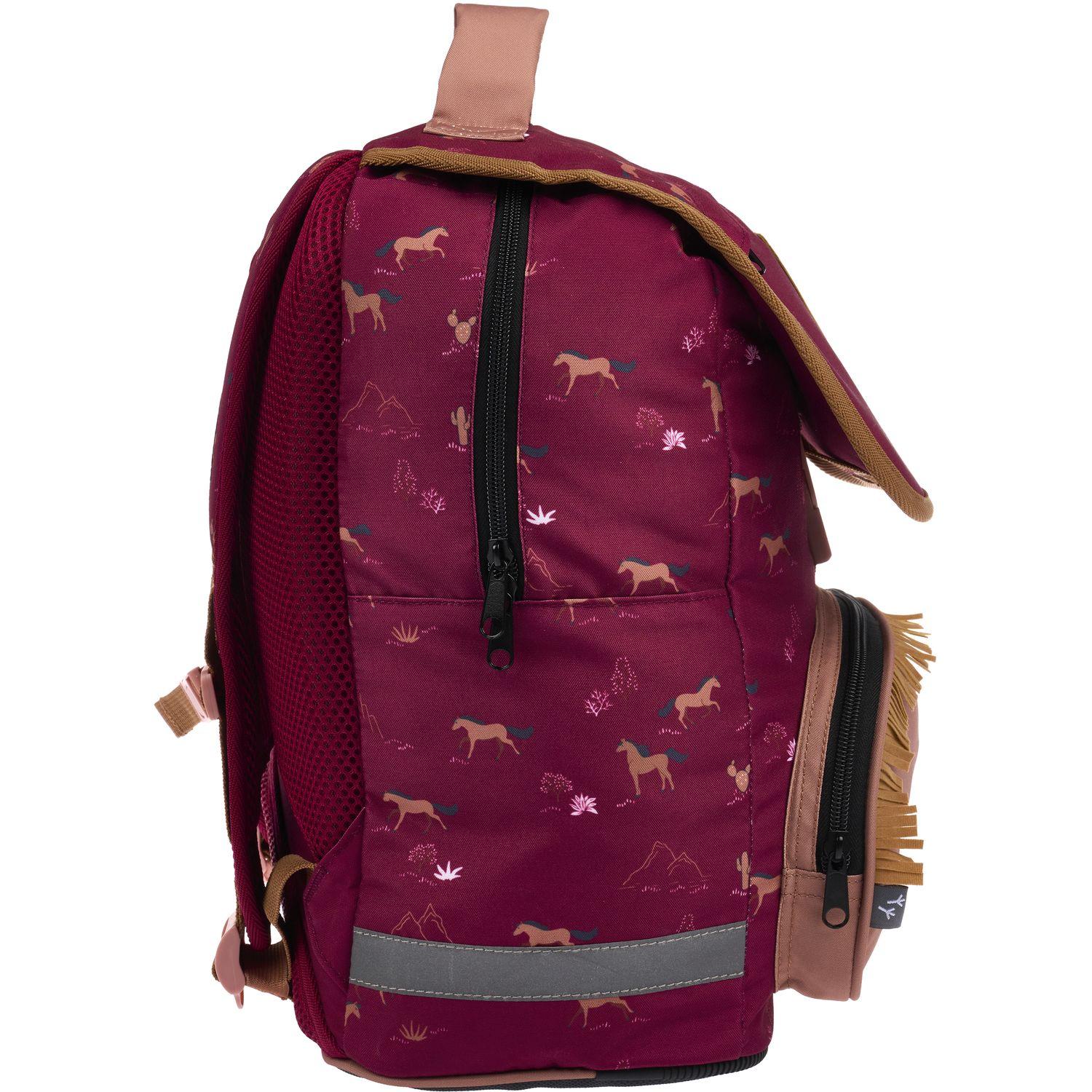Voir la diapositive 2 : AUCHAN Sac à Dos 2 compartiments 38 cm - Western
