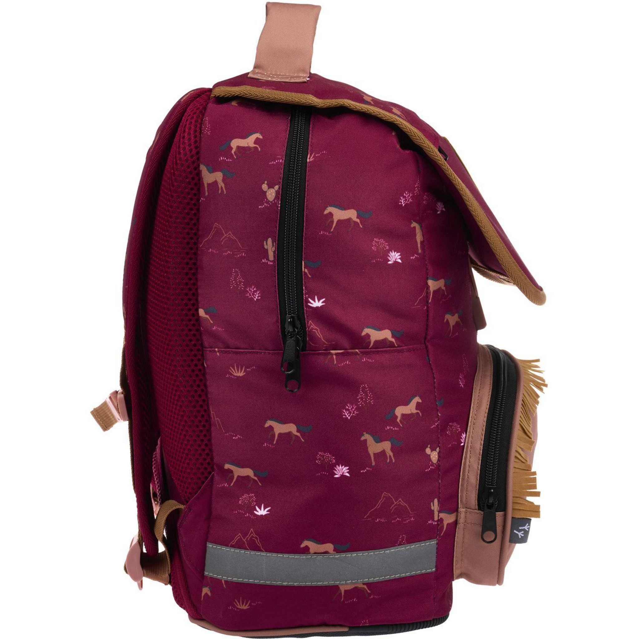 Voir la diapositive 2 : AUCHAN Sac à Dos 2 compartiments 38 cm - Western