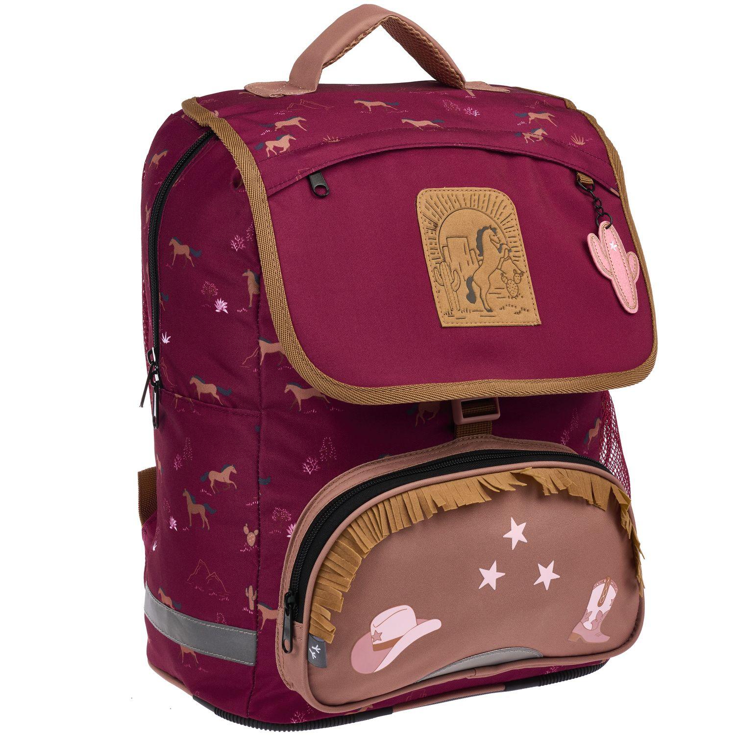 Voir la diapositive 3 : AUCHAN Sac à Dos 2 compartiments 38 cm - Western