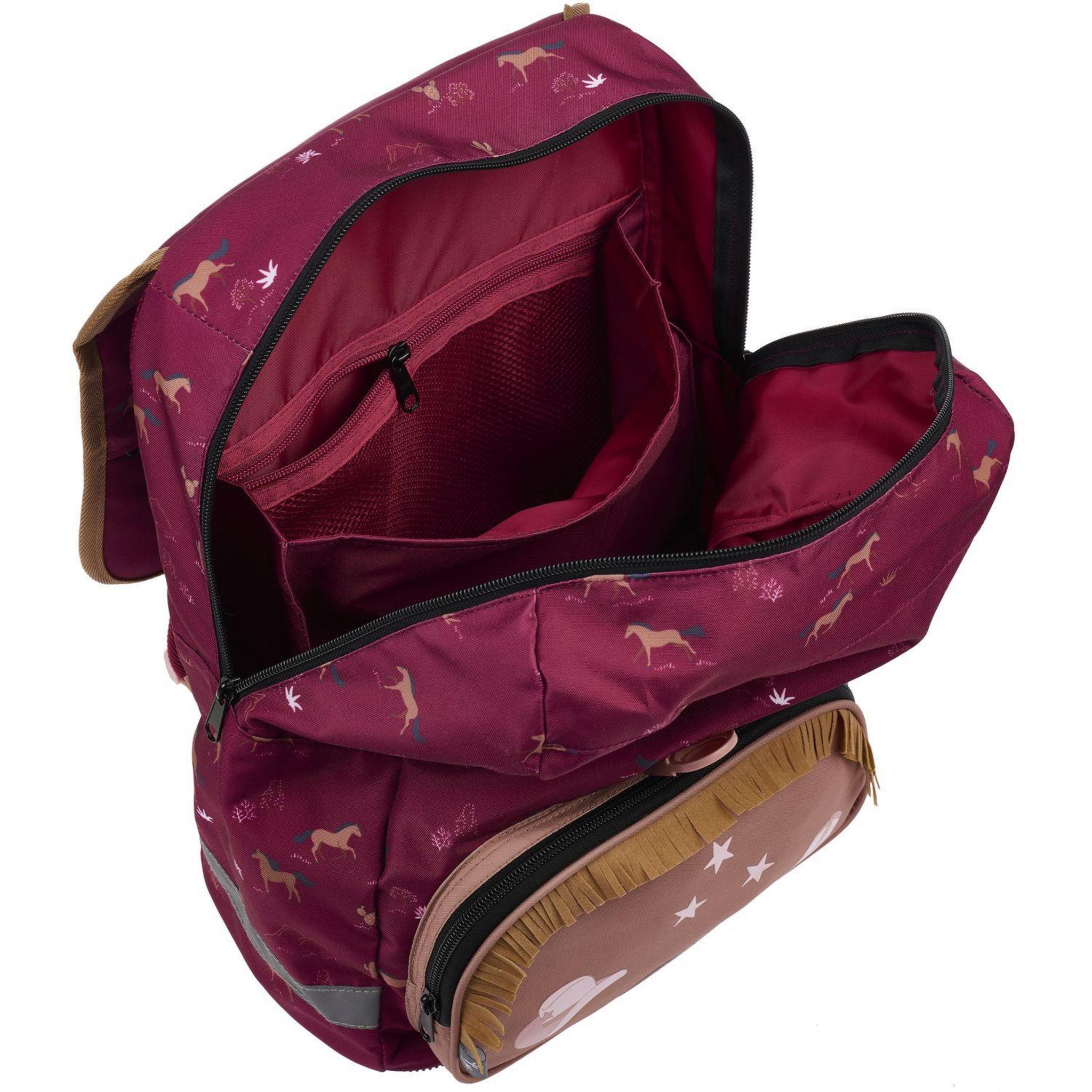 Voir la diapositive 7 : AUCHAN Sac à Dos 2 compartiments 38 cm - Western